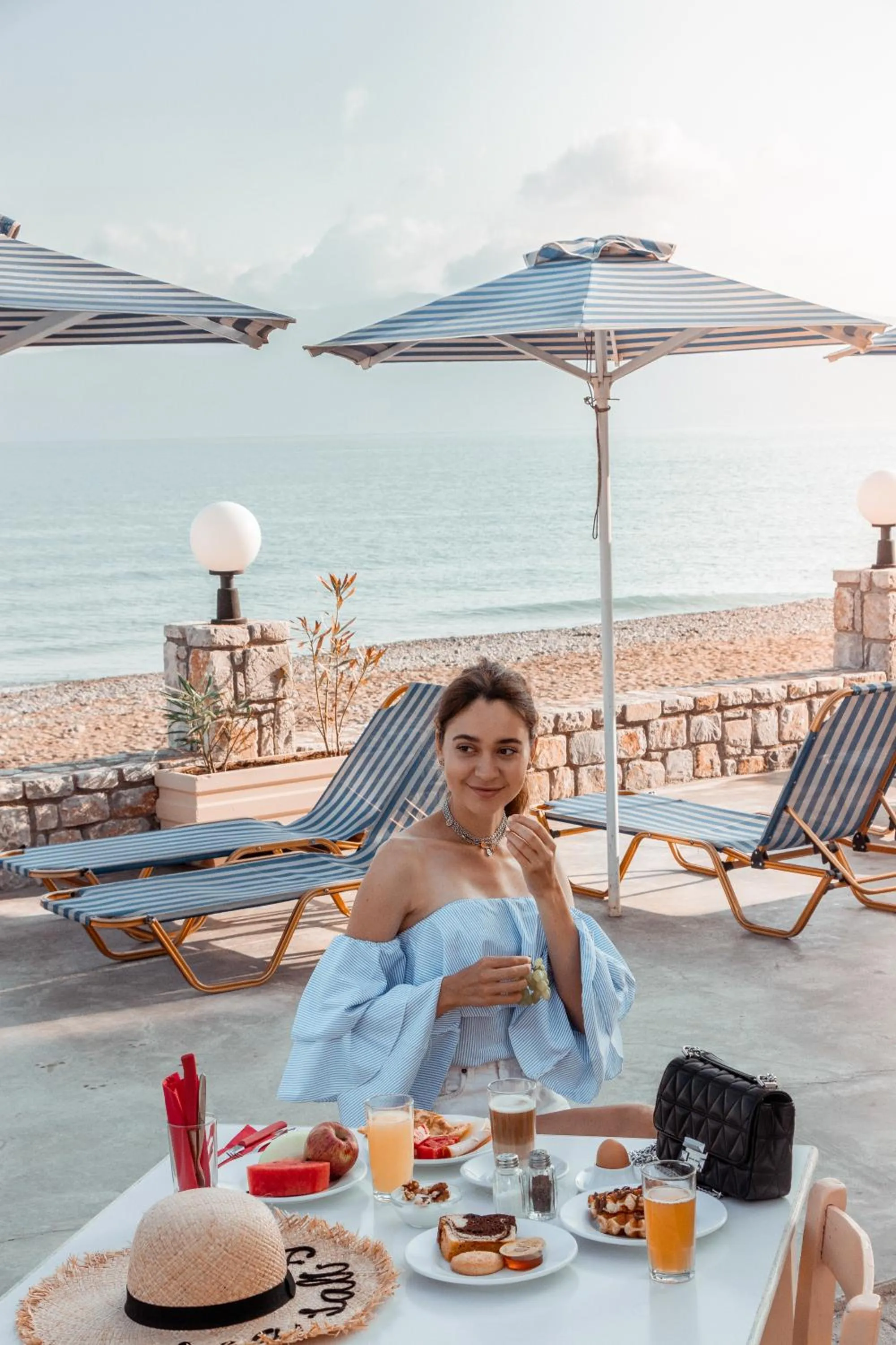 People in Galini Beach Hotel