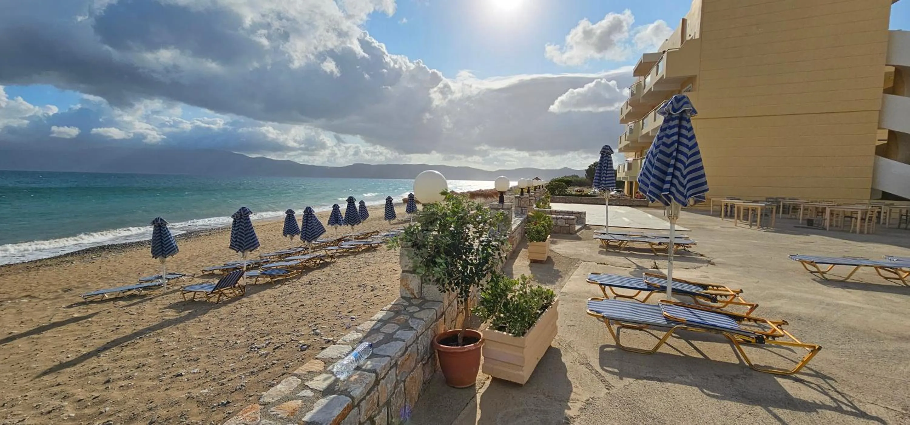 Beach in Galini Beach Hotel