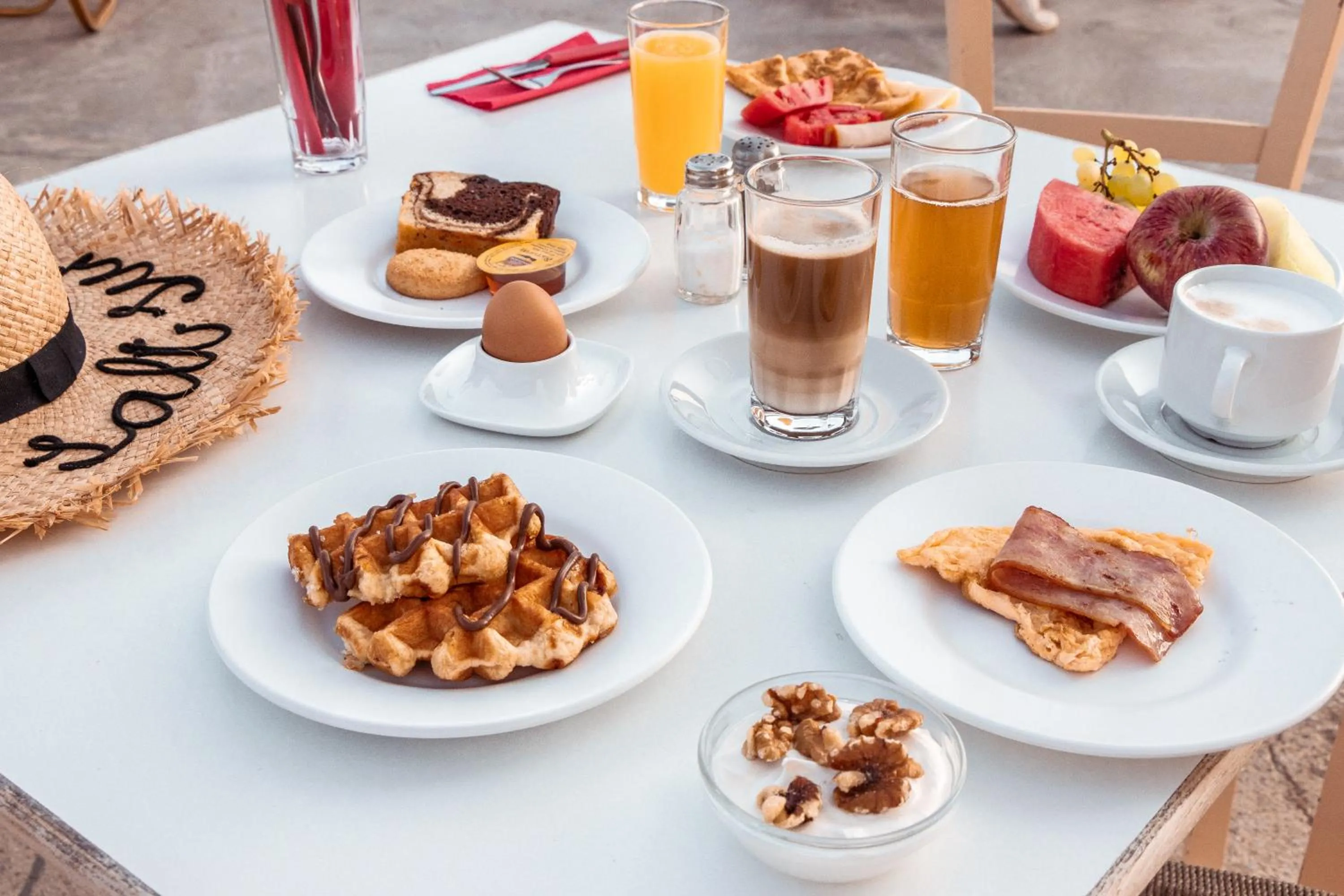 Breakfast in Galini Beach Hotel