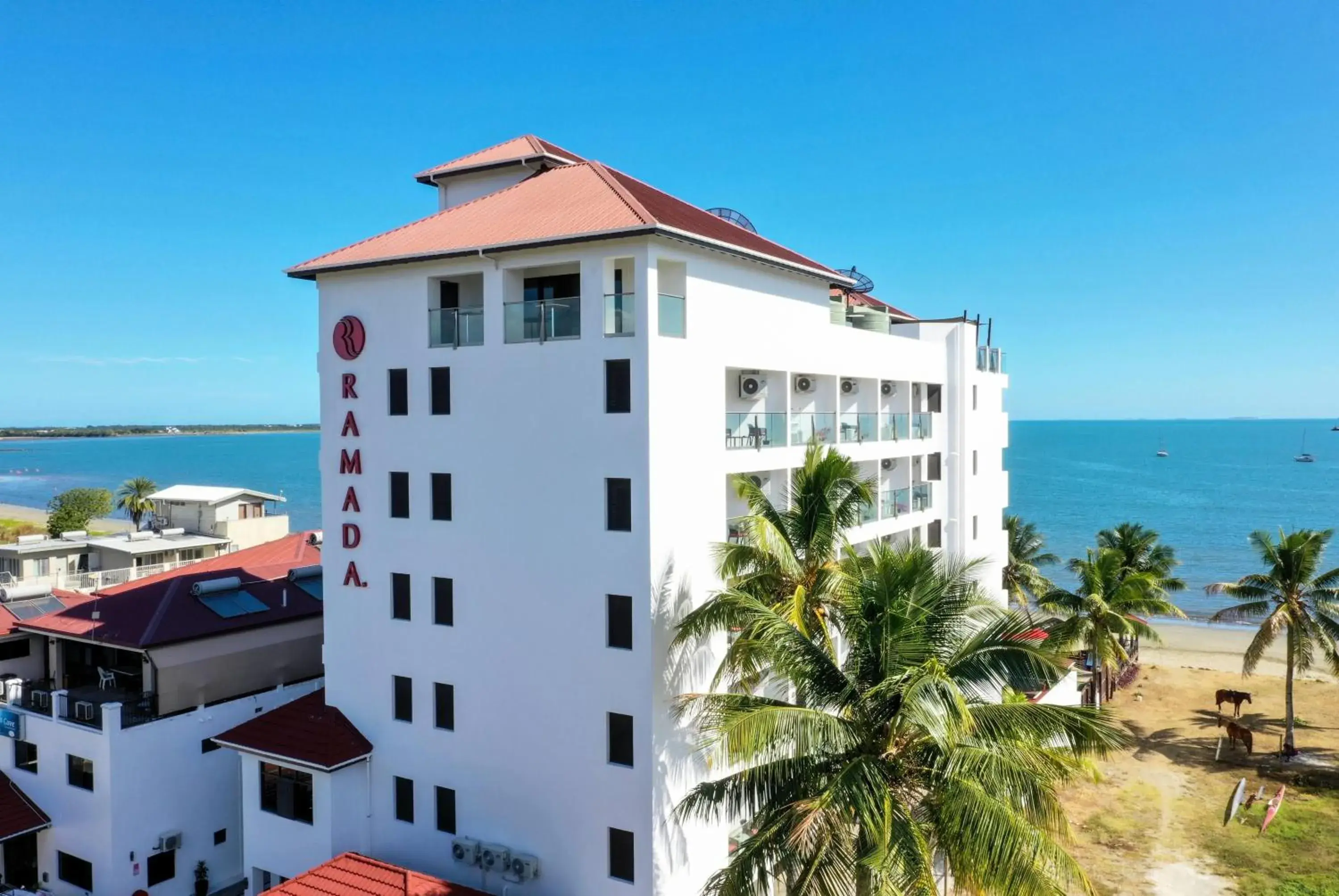 Property building in Ramada Suites by Wyndham Wailoaloa Beach Fiji Property building in Ramada Suites by Wyndham Wailoaloa Beach Fiji