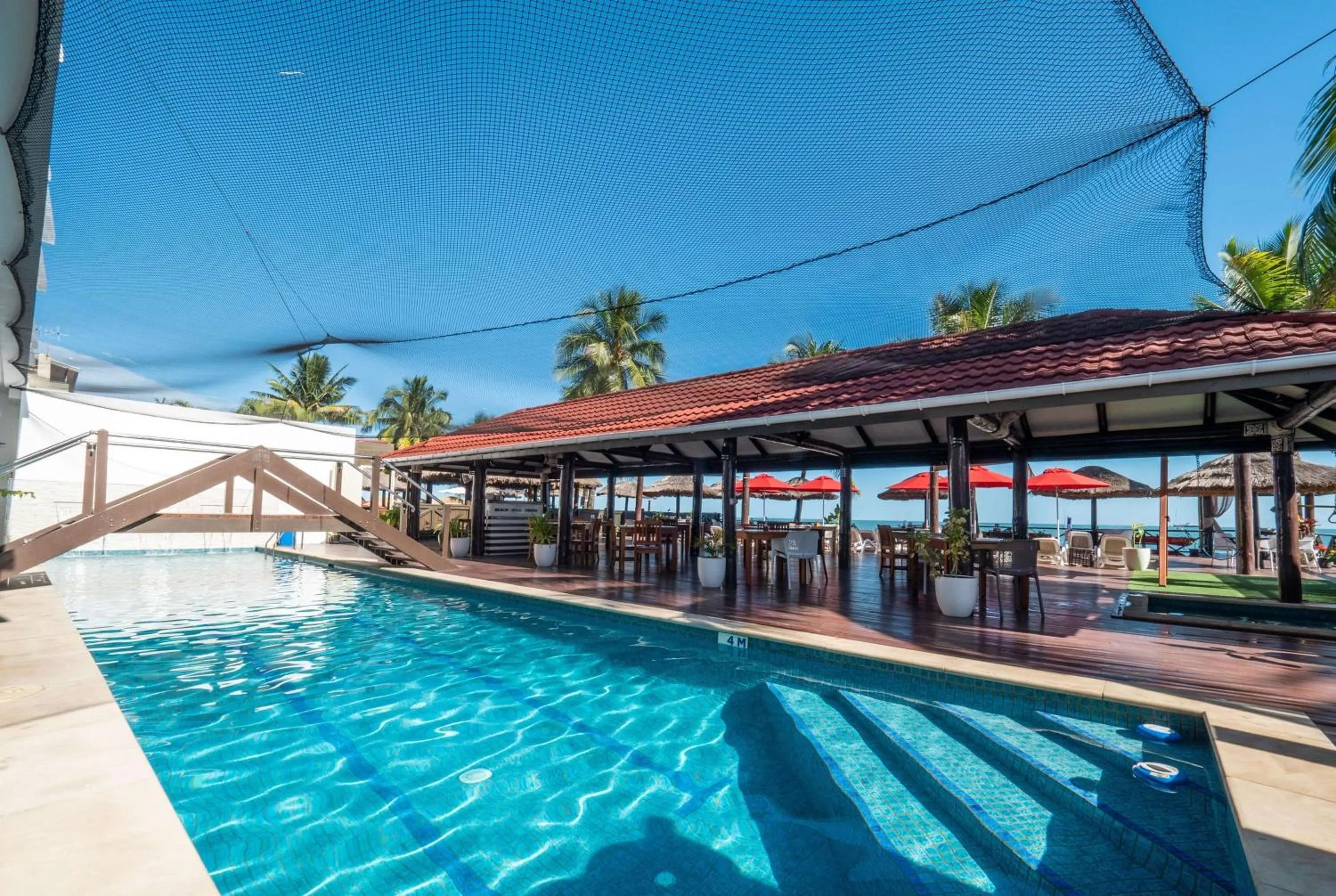 Pool view in Ramada Suites by Wyndham Wailoaloa Beach Fiji