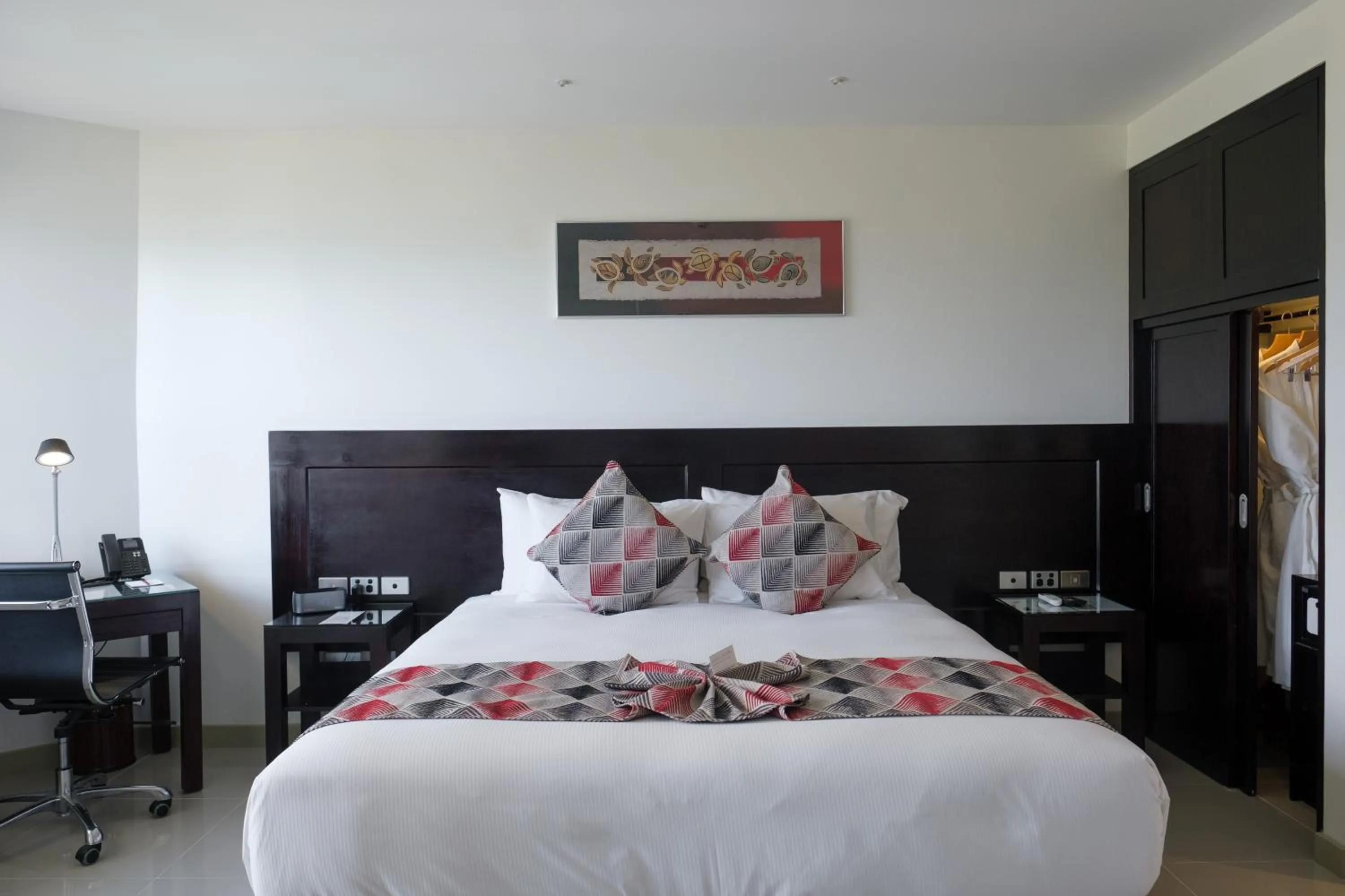 Bed in Ramada Suites by Wyndham Wailoaloa Beach Fiji