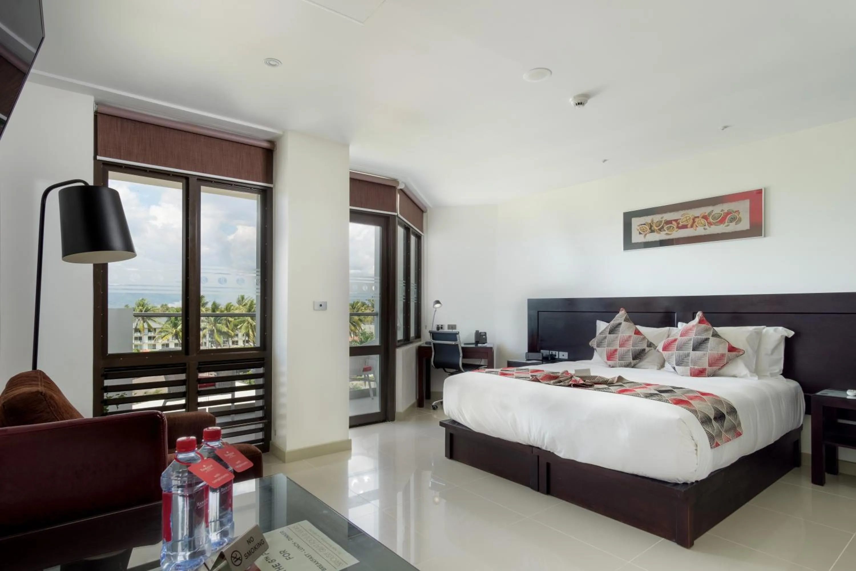 Bedroom, Bed in Ramada Suites by Wyndham Wailoaloa Beach Fiji