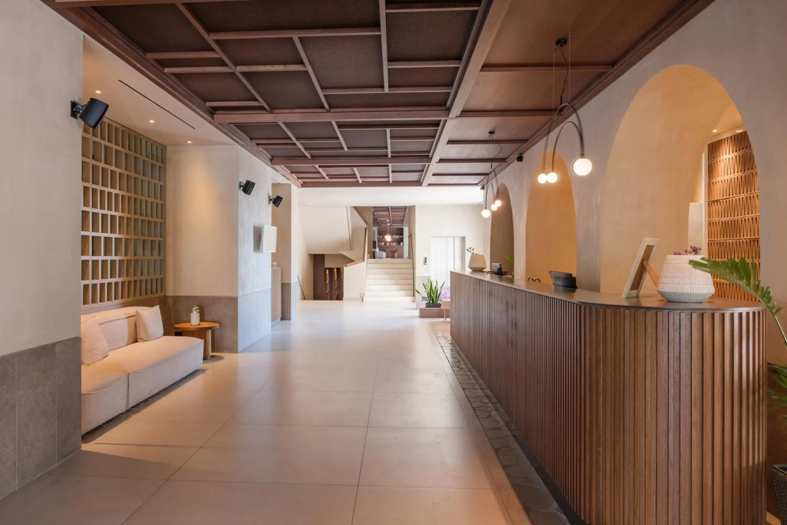 Lobby or reception in Akrotiri Beach Resort Hotel - Adult Friendly Lobby or reception in Akrotiri Beach Resort Hotel - Adult Friendly