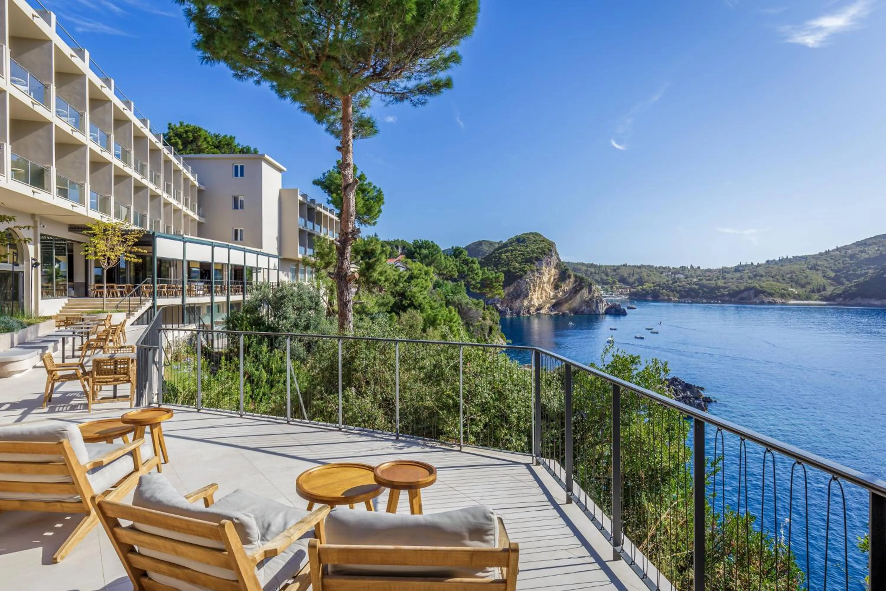 Balcony/Terrace in Akrotiri Beach Resort Hotel - Adult Friendly