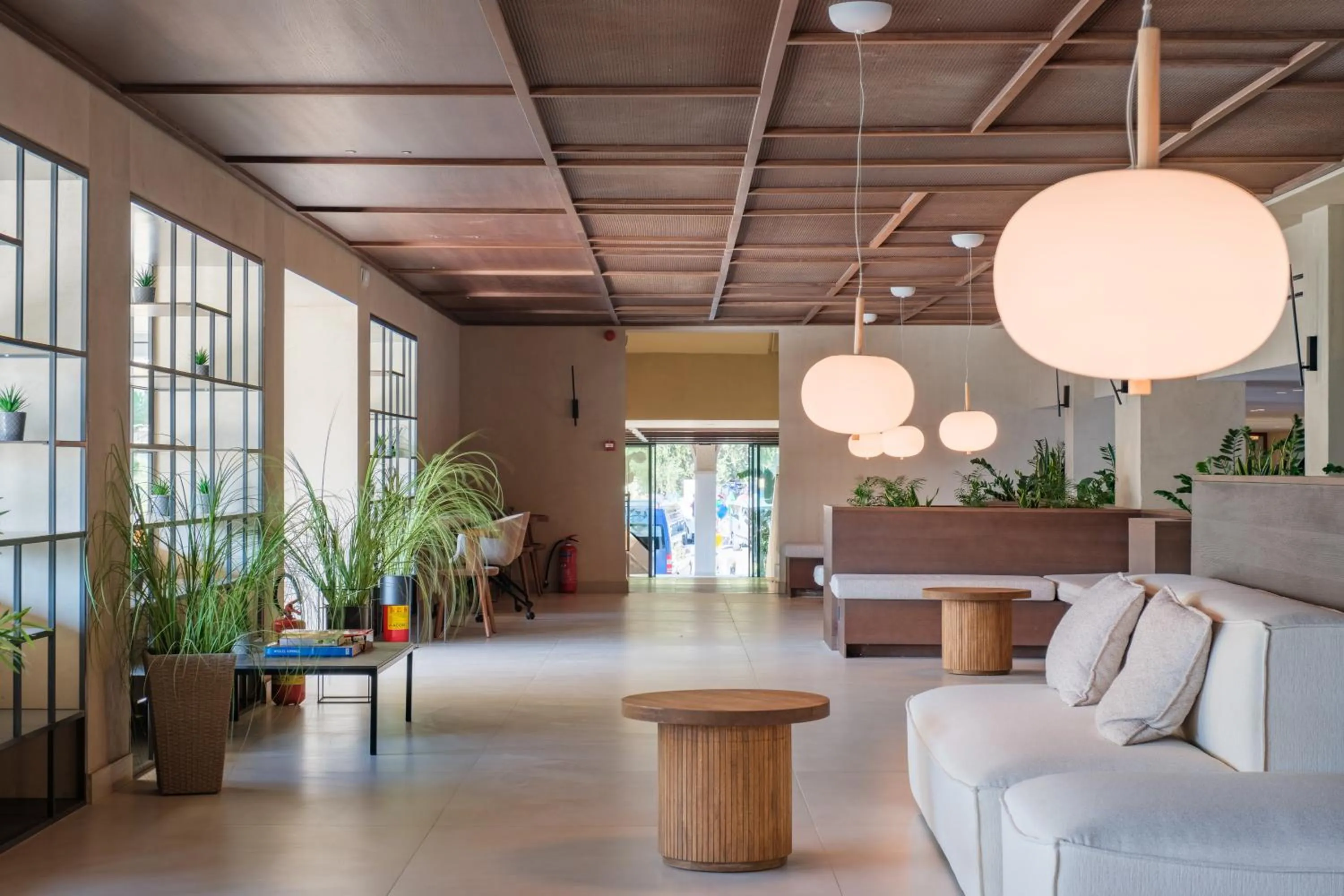 Seating area in Akrotiri Beach Resort Hotel - Adult Friendly