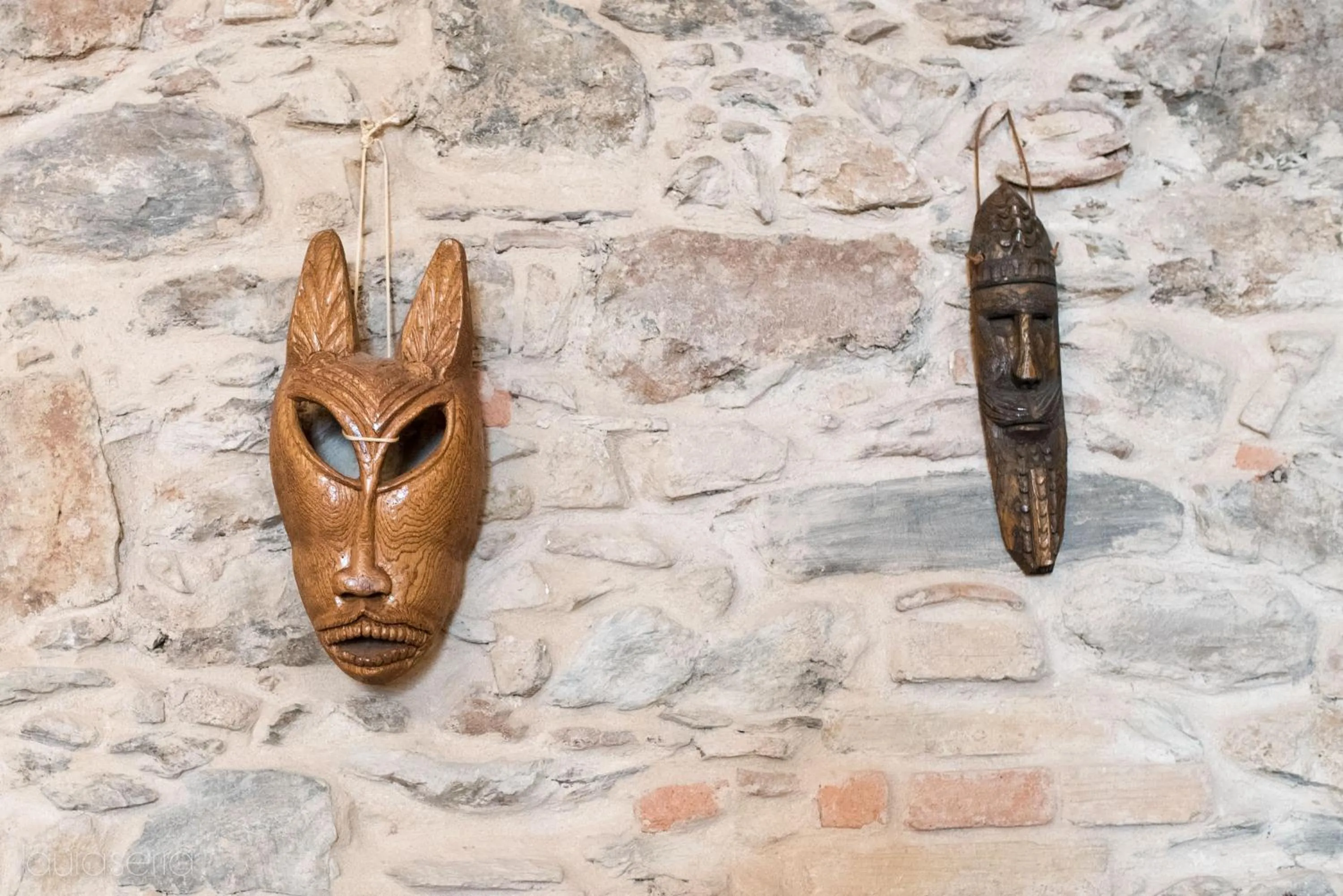 Communal lounge/ TV room in B&B Sa Costera