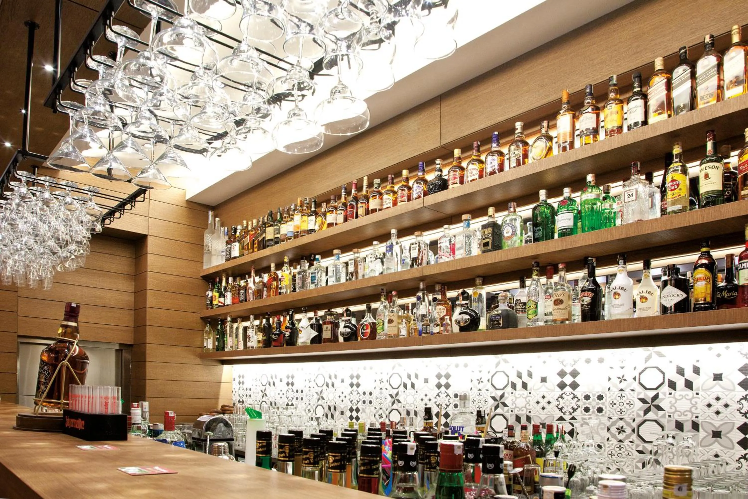 Lounge or bar in Casa Bianca Hotel