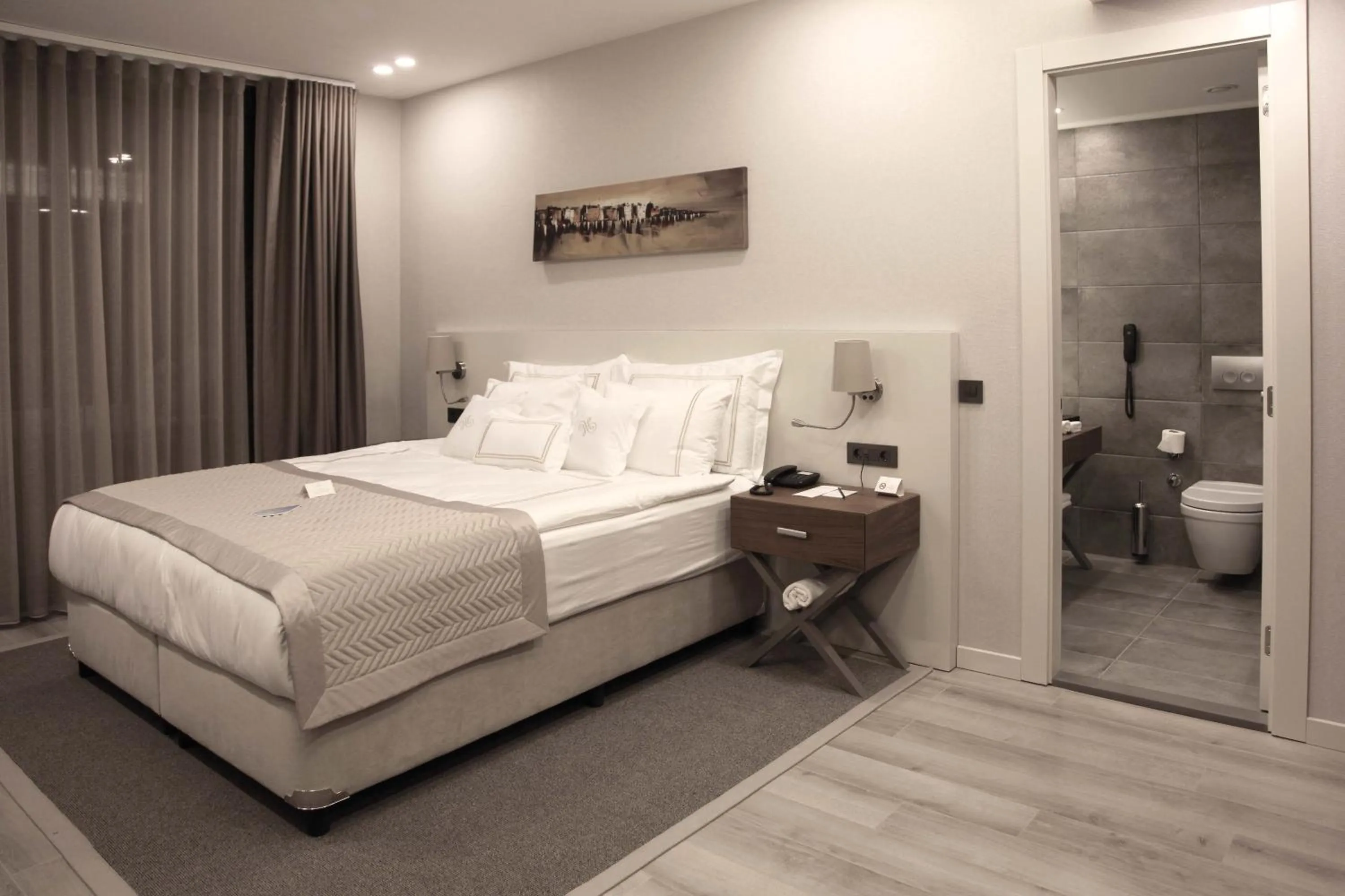 Decorative detail, Bed in Casa Bianca Hotel