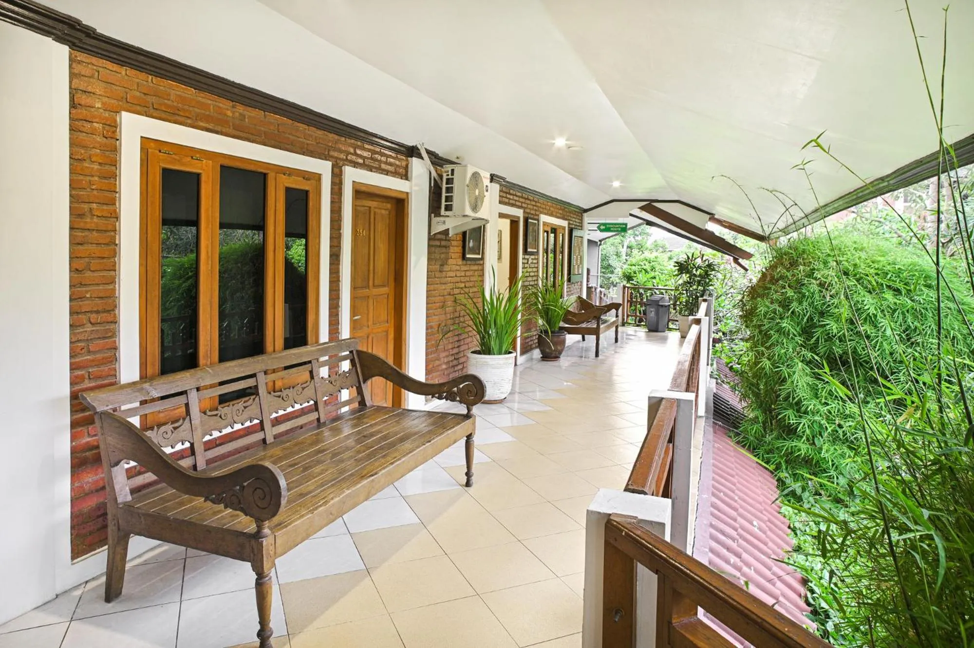 Patio in Paku Mas Hotel