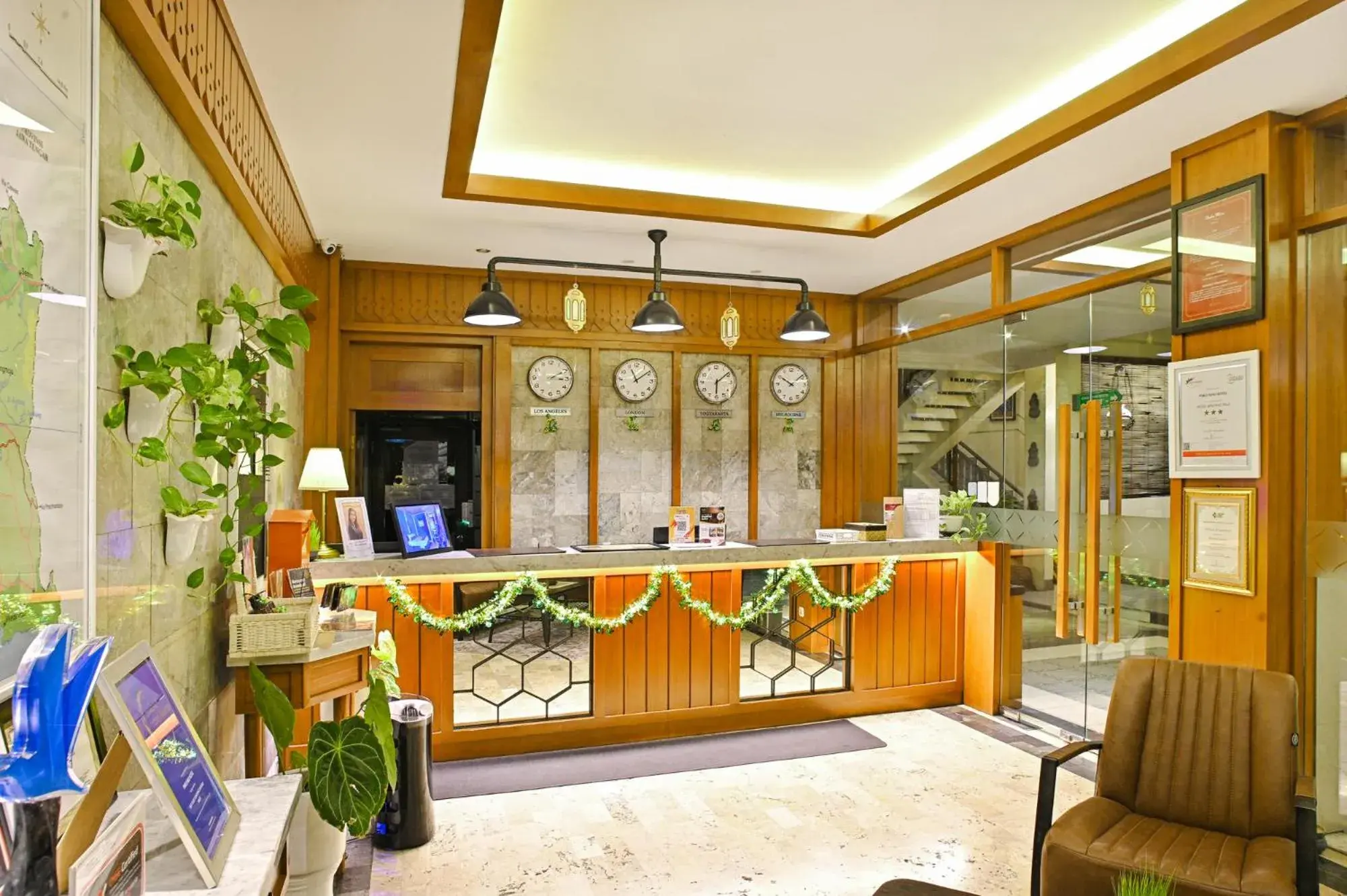 Lobby or reception in Paku Mas Hotel Lobby or reception in Paku Mas Hotel