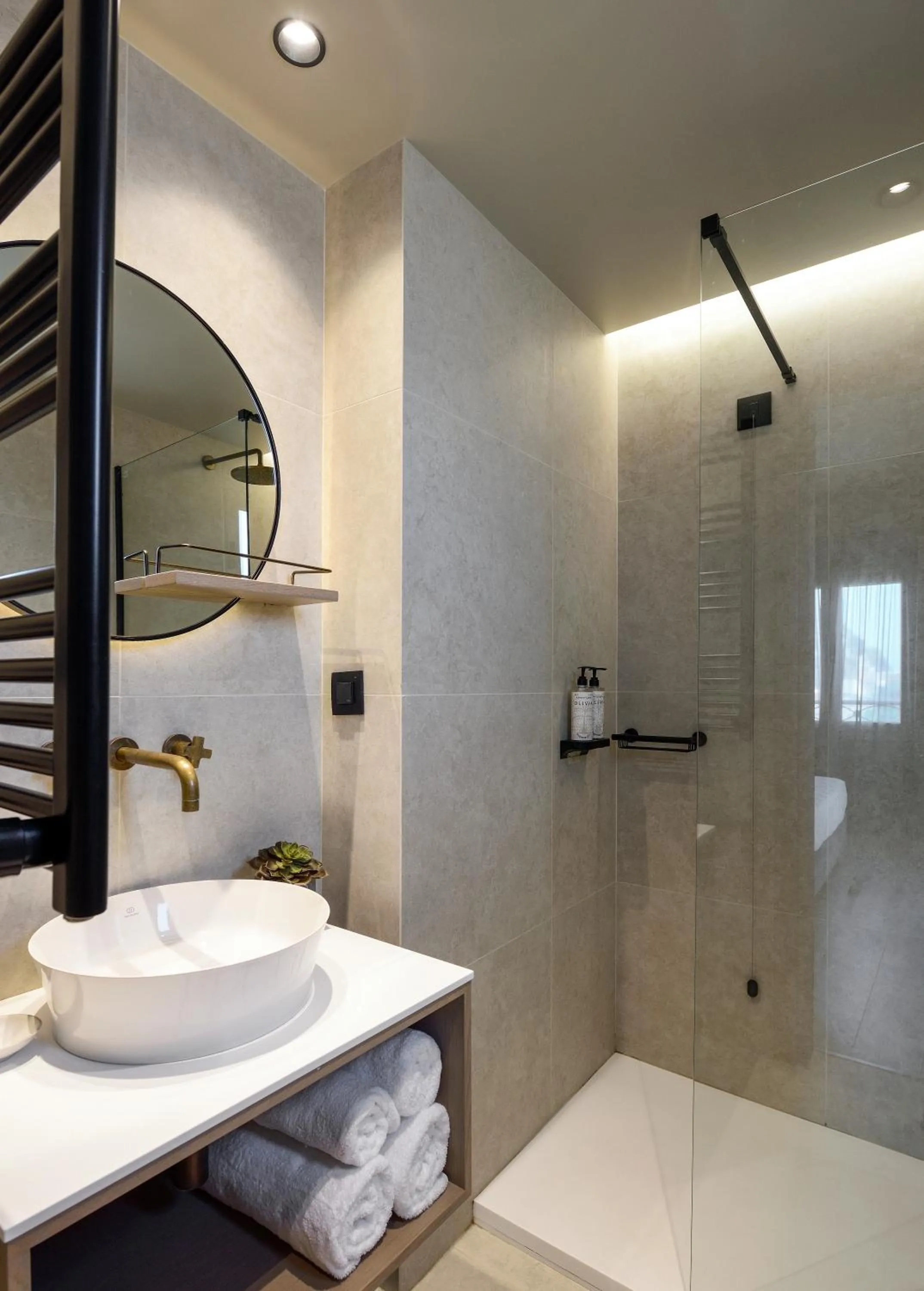 Bathroom in Arcadion Hotel