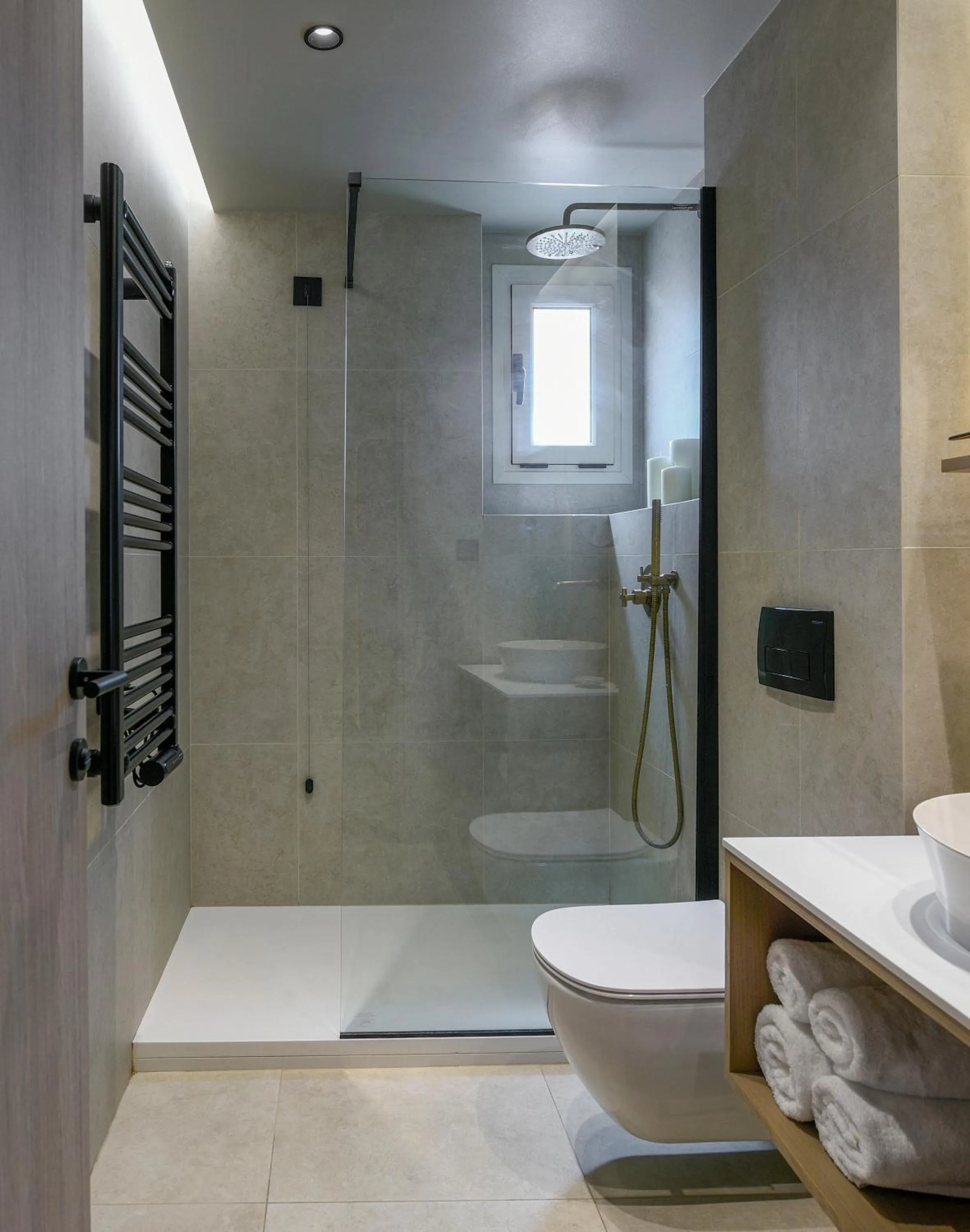 Bathroom in Arcadion Hotel