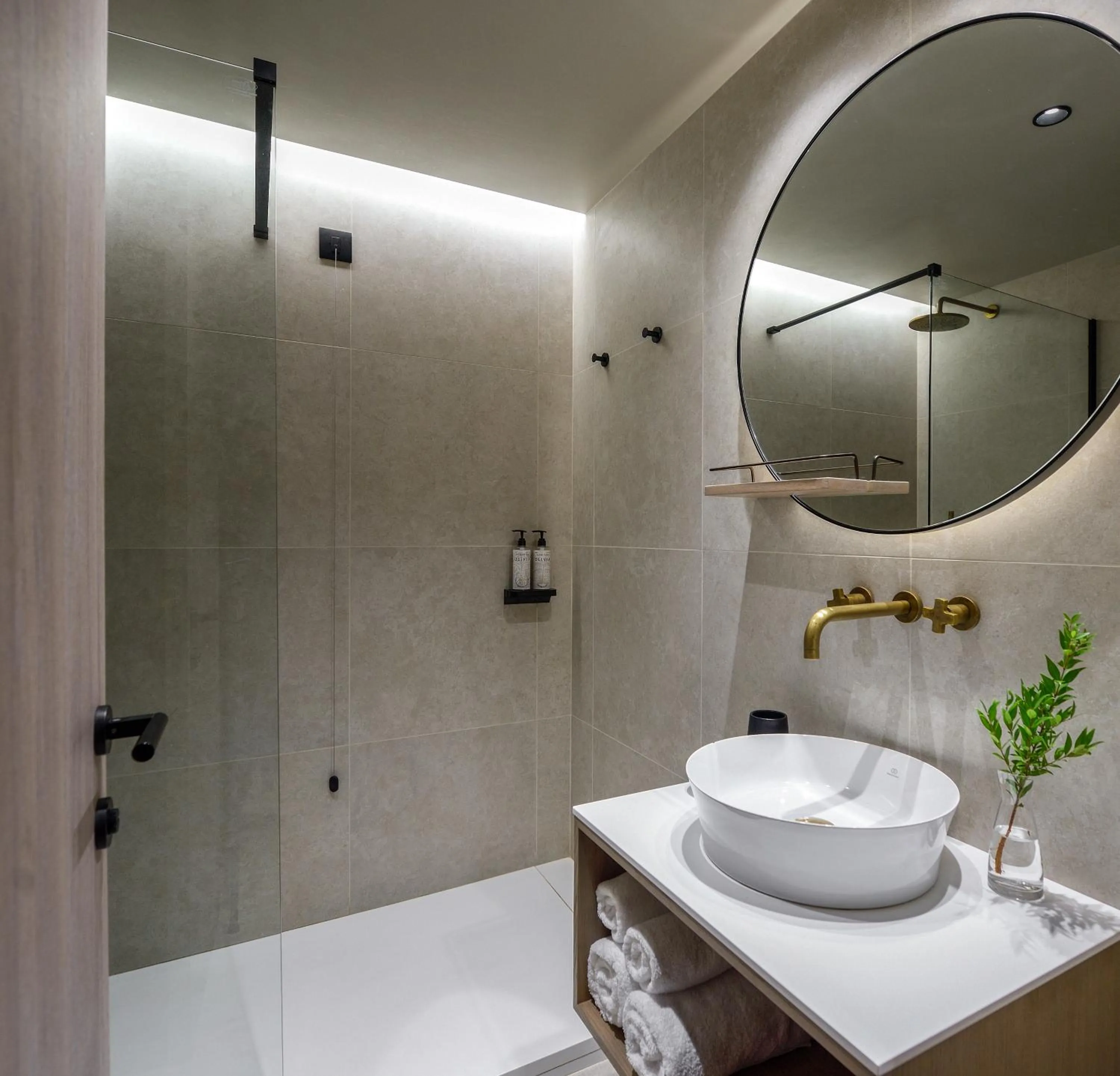 Bathroom in Arcadion Hotel