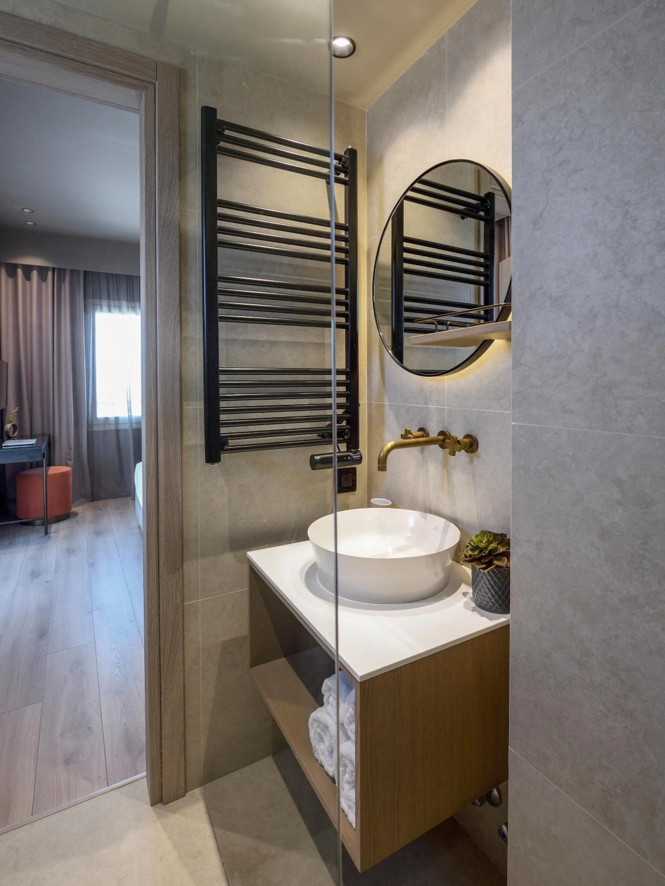 Bathroom in Arcadion Hotel