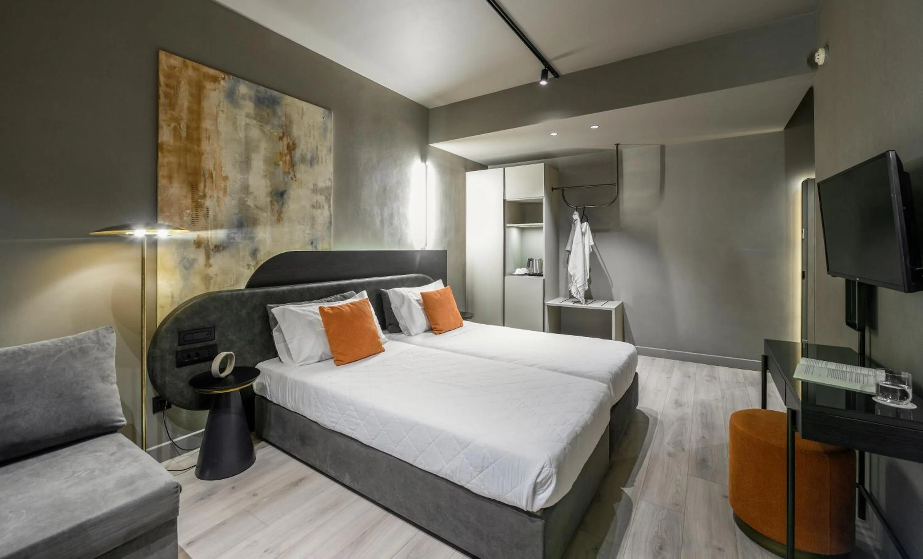 Bedroom, Bed in Arcadion Hotel