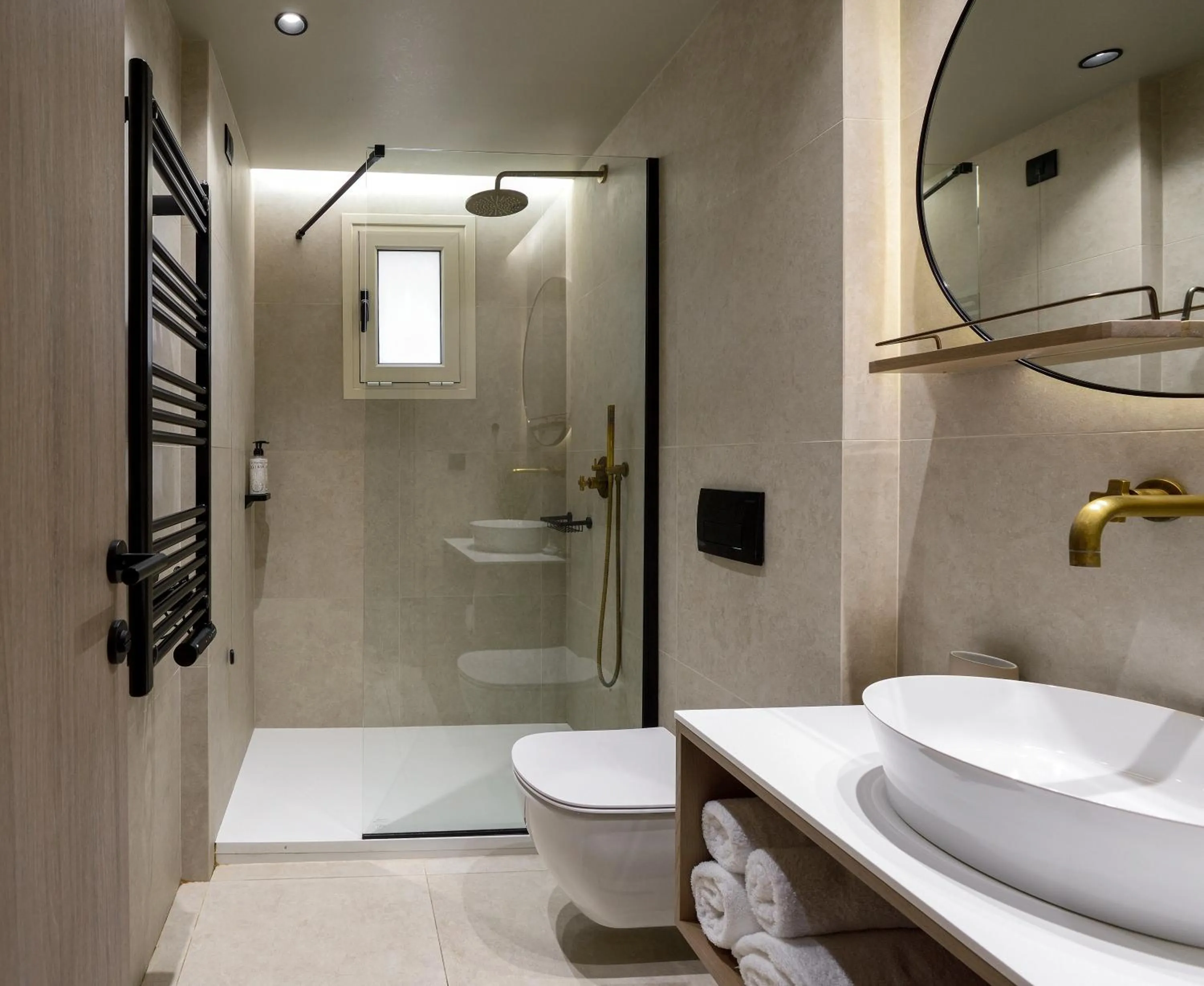 Bathroom in Arcadion Hotel