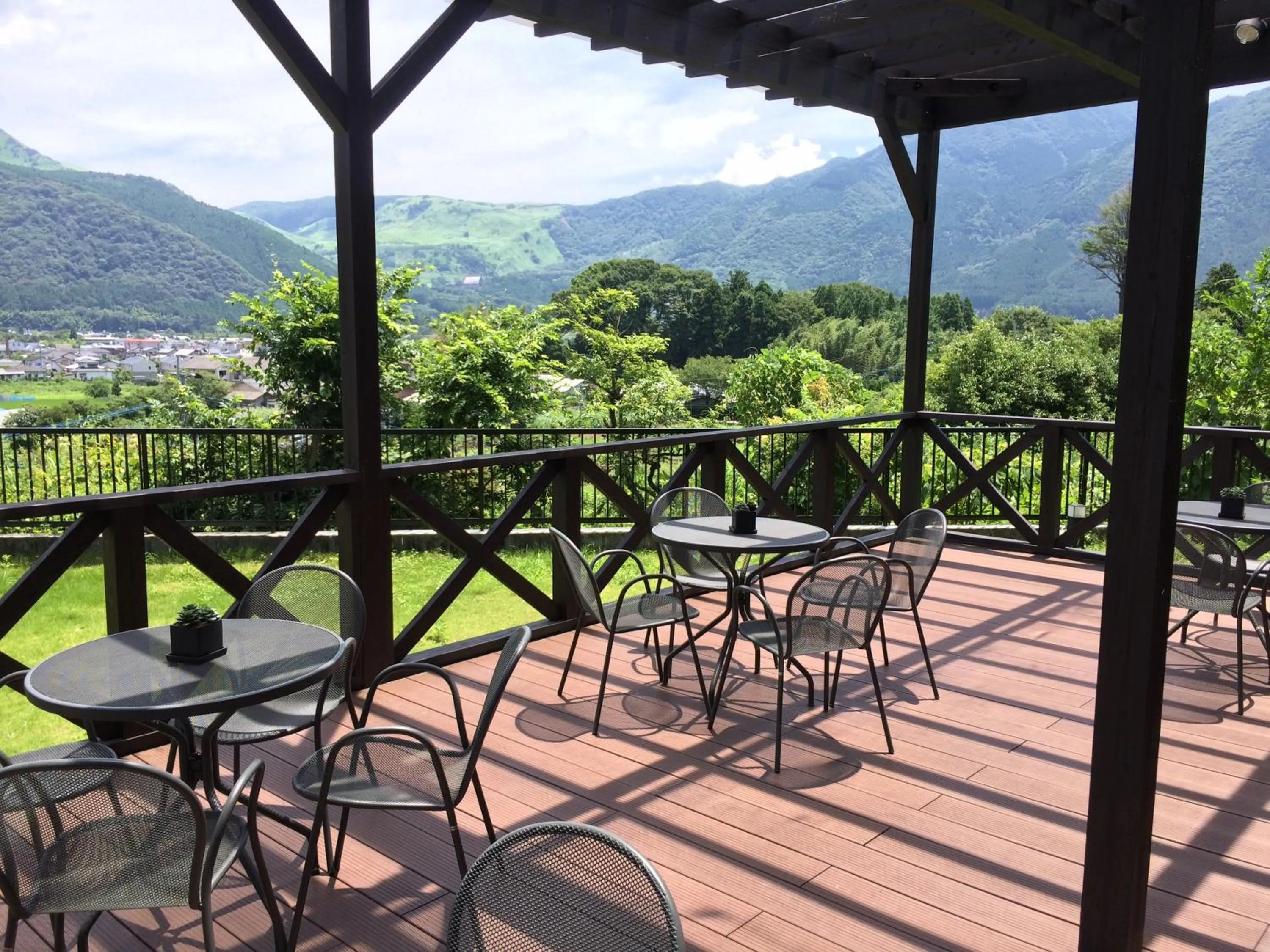 Patio in Ryokan Yamanami