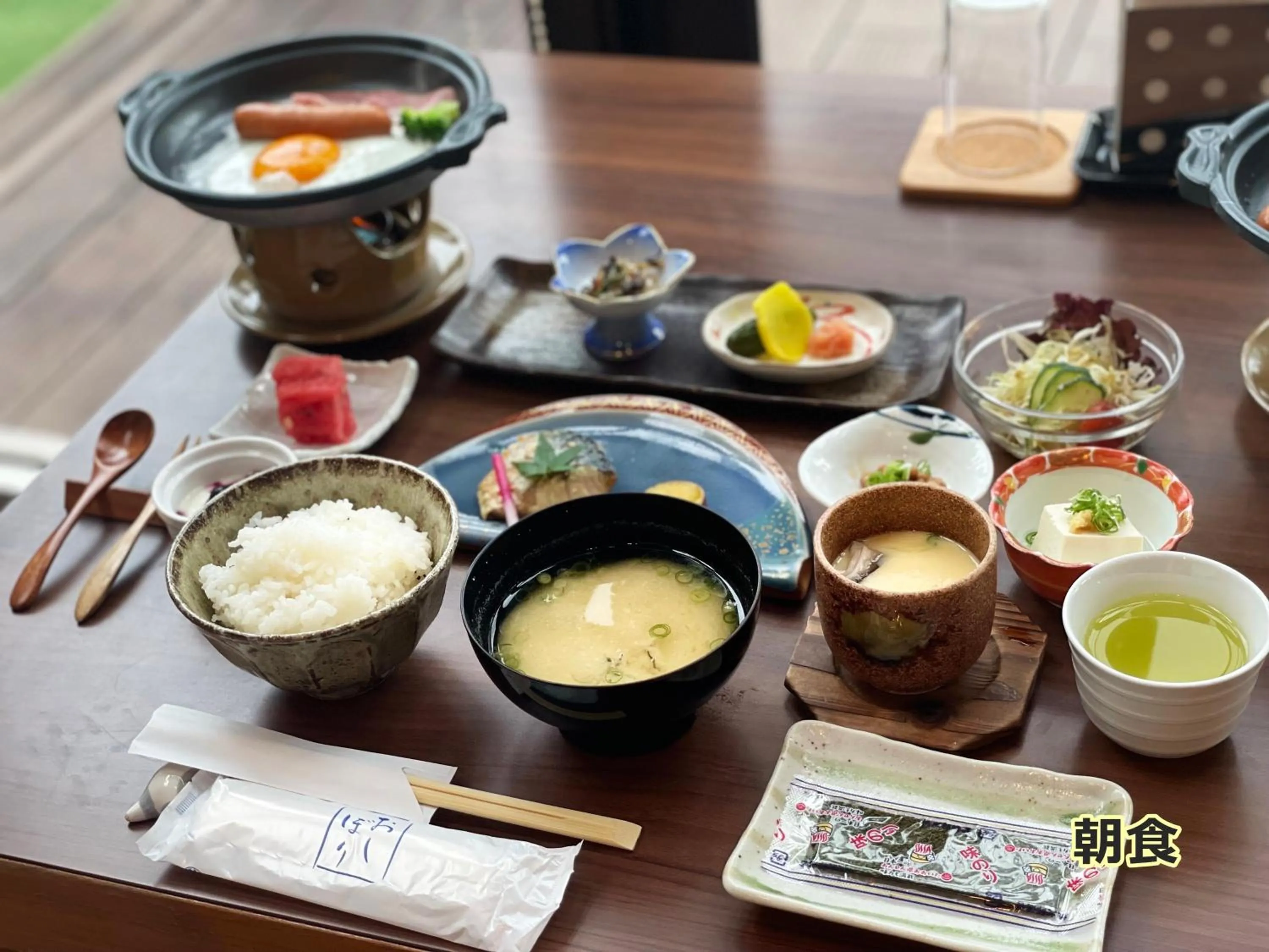 Breakfast in Ryokan Yamanami