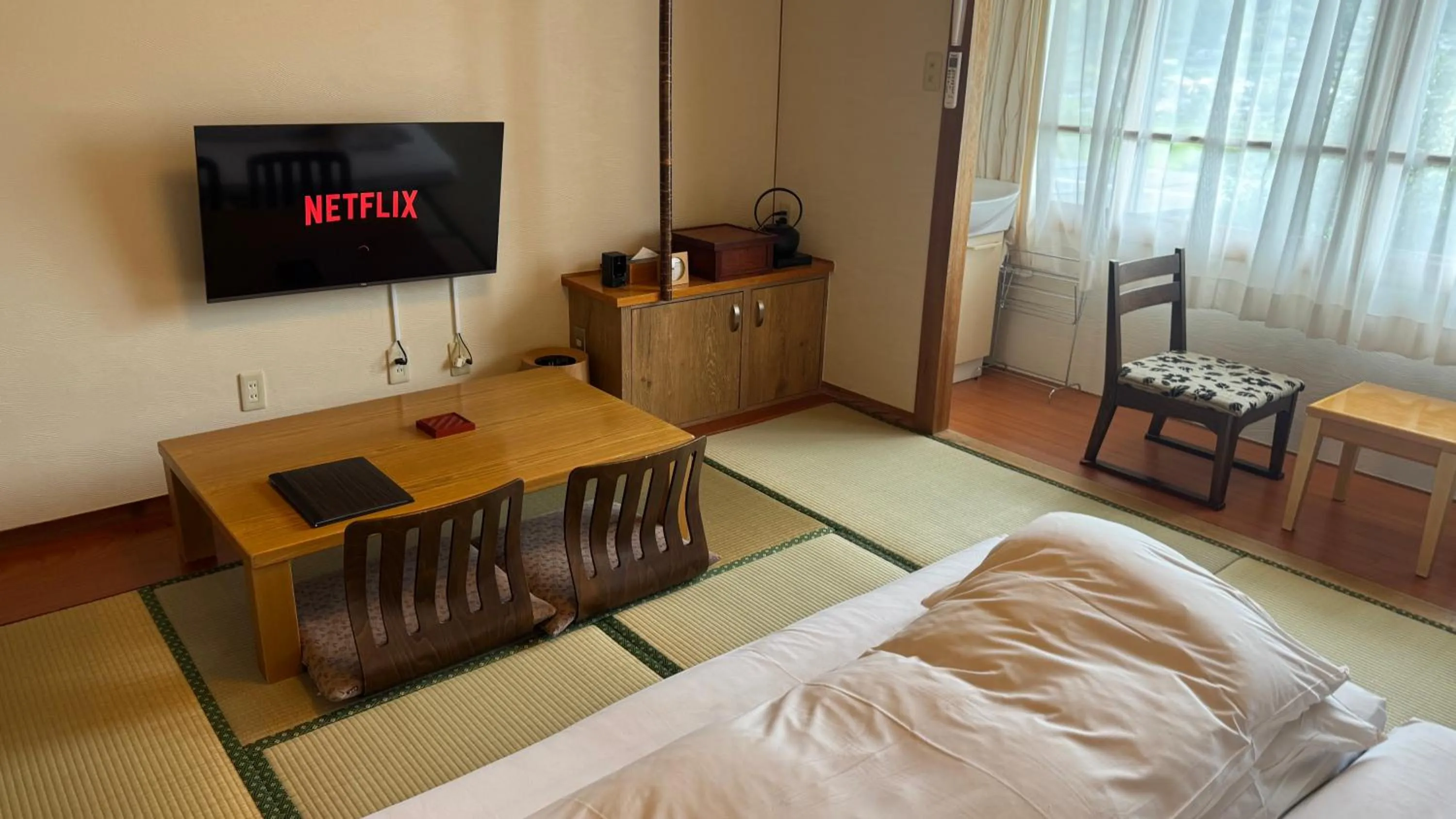 Photo of the whole room, Bed in Ryokan Yamanami