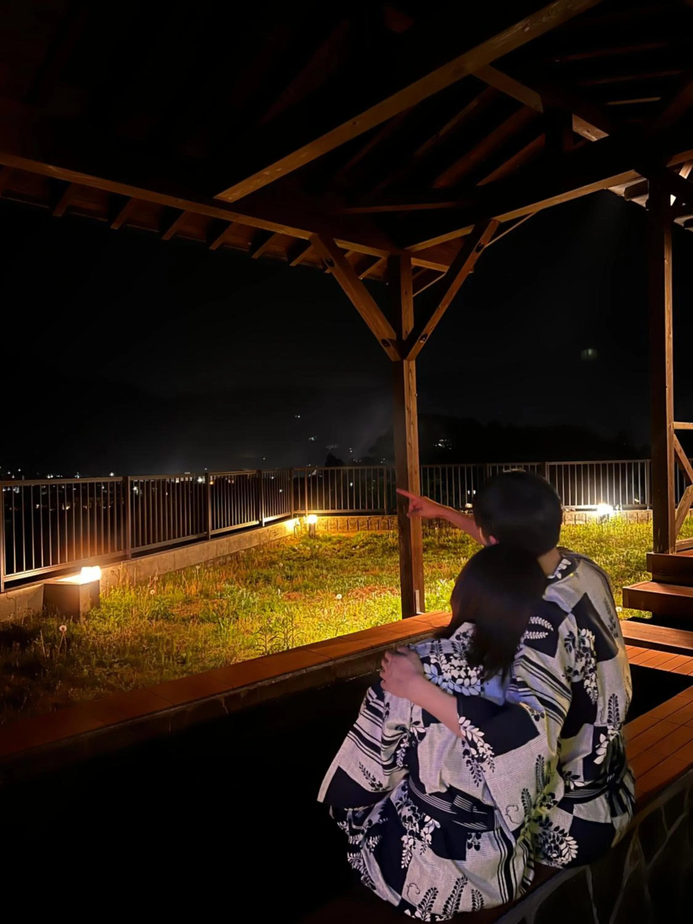 Hot Spring Bath in Ryokan Yamanami