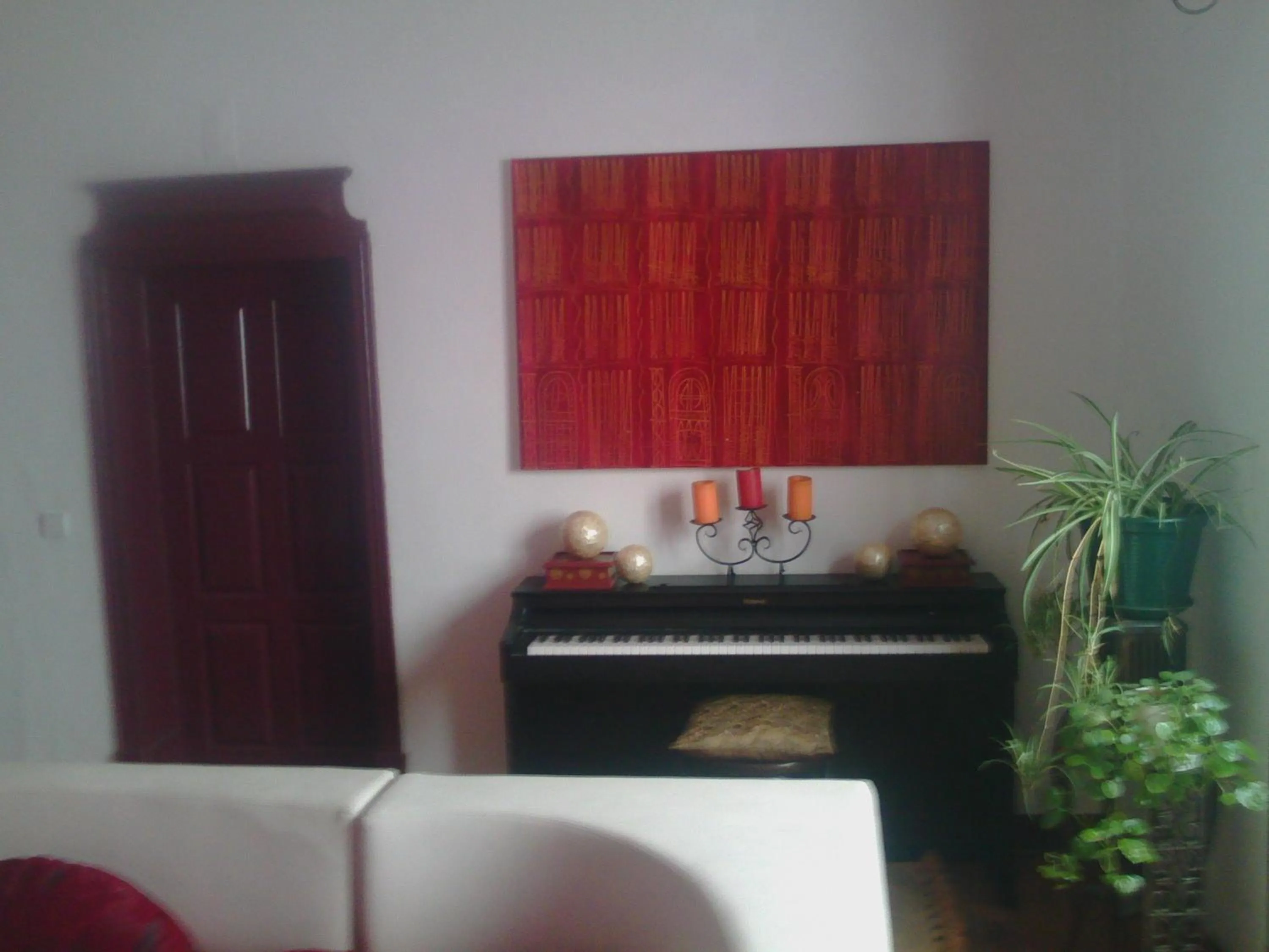 Communal lounge/ TV room in Good Mood Hostel