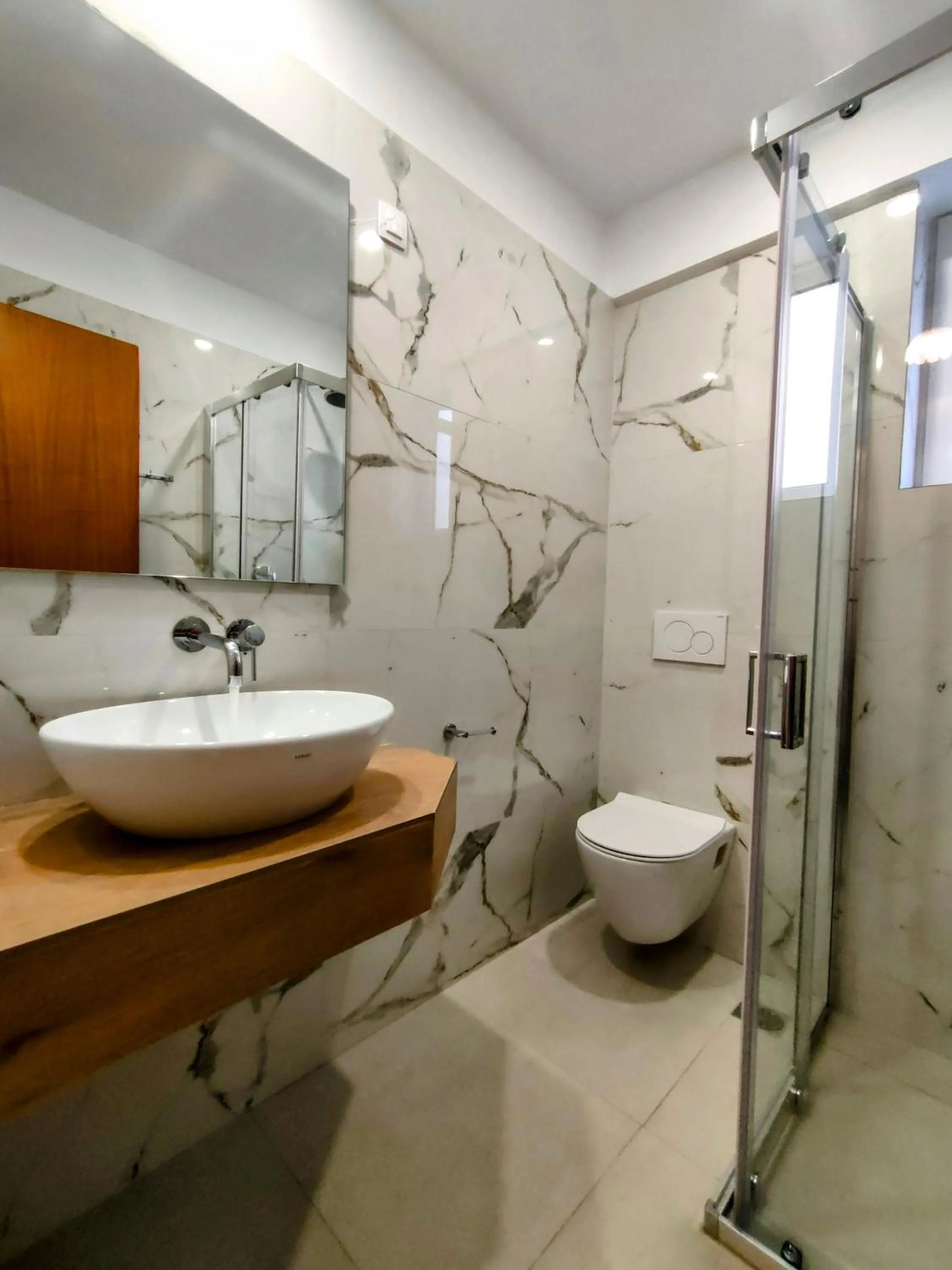 Bathroom in Avra Beach Hotel