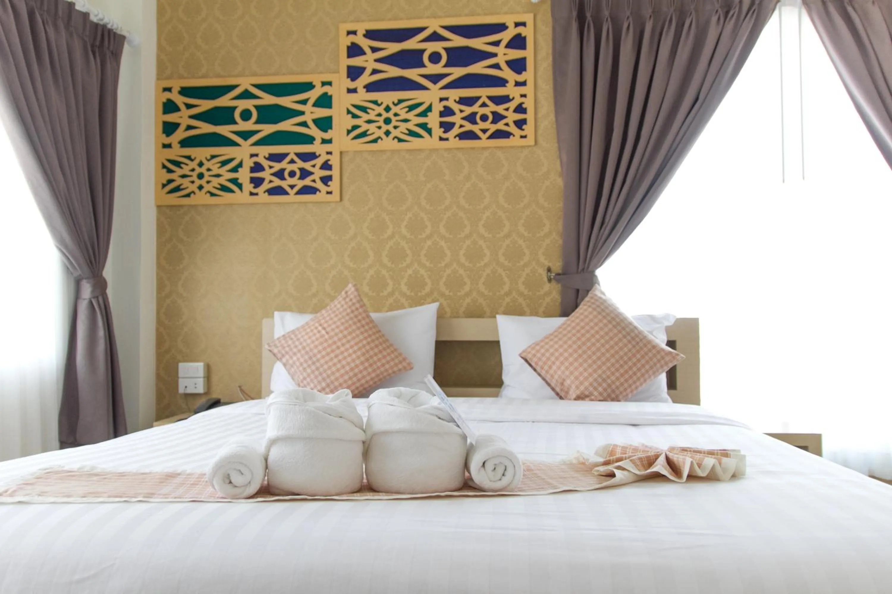 Bedroom in Crystal Nongkhai Hotel