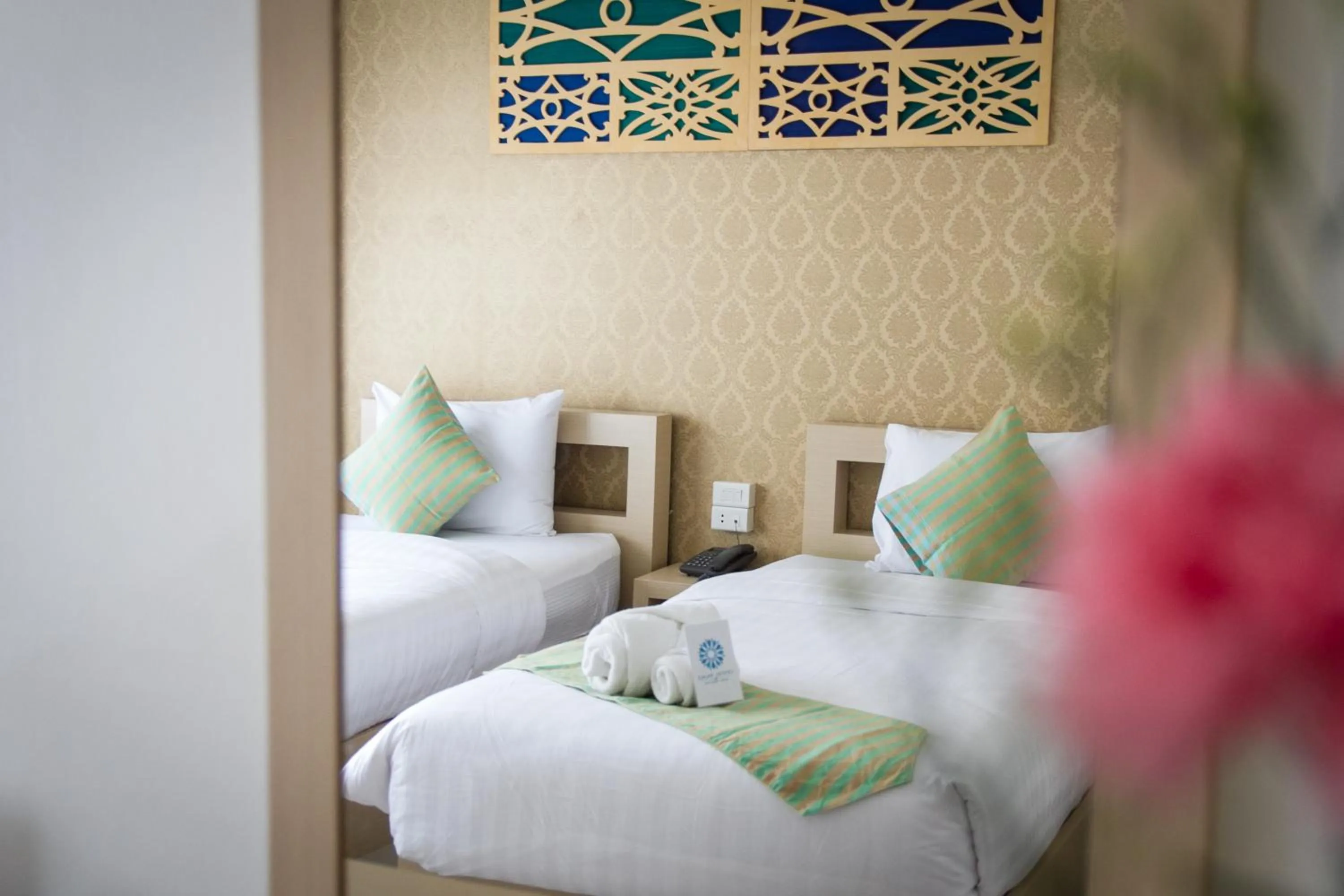 Bedroom in Crystal Nongkhai Hotel