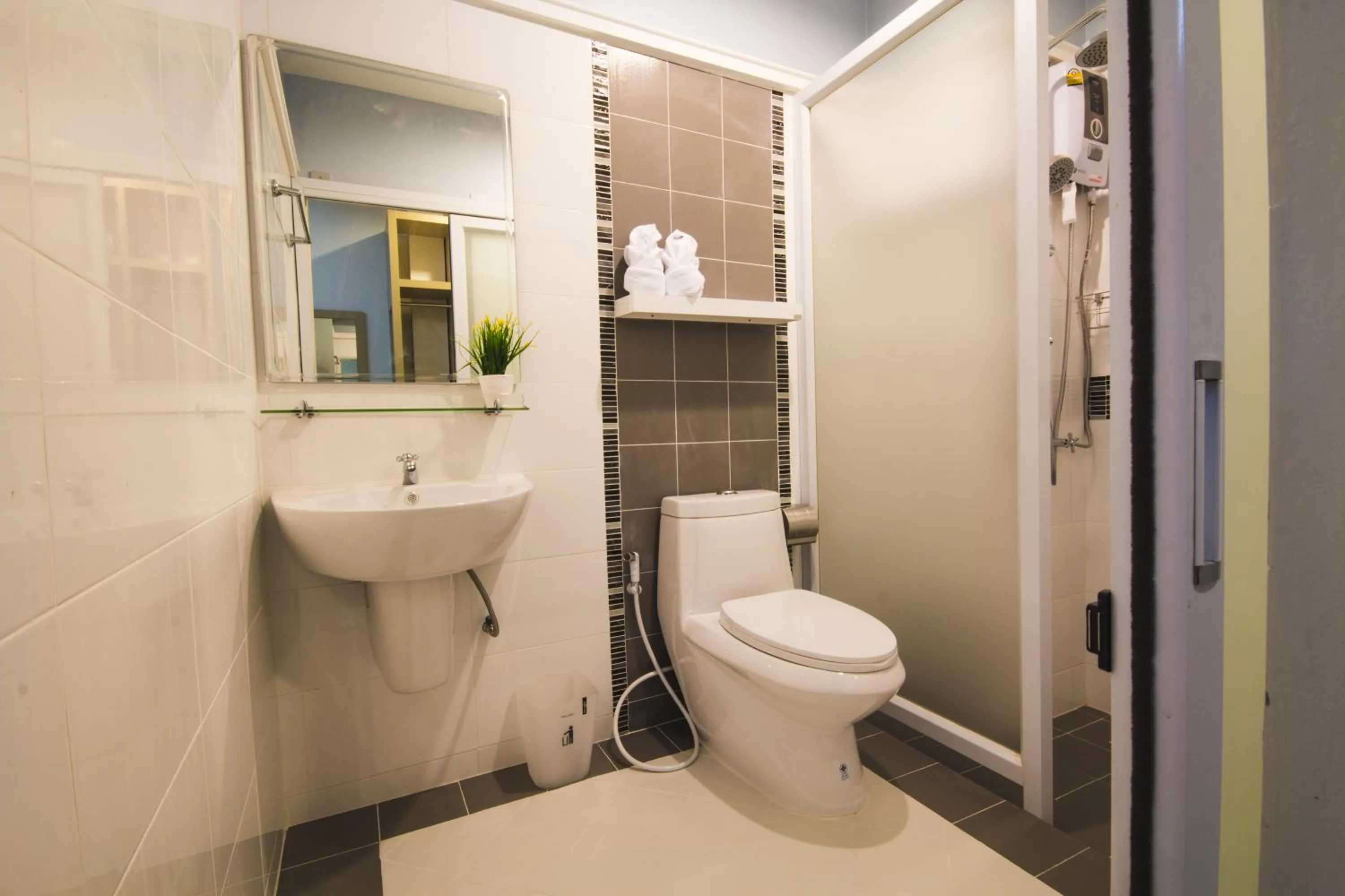 Bathroom in Crystal Nongkhai Hotel