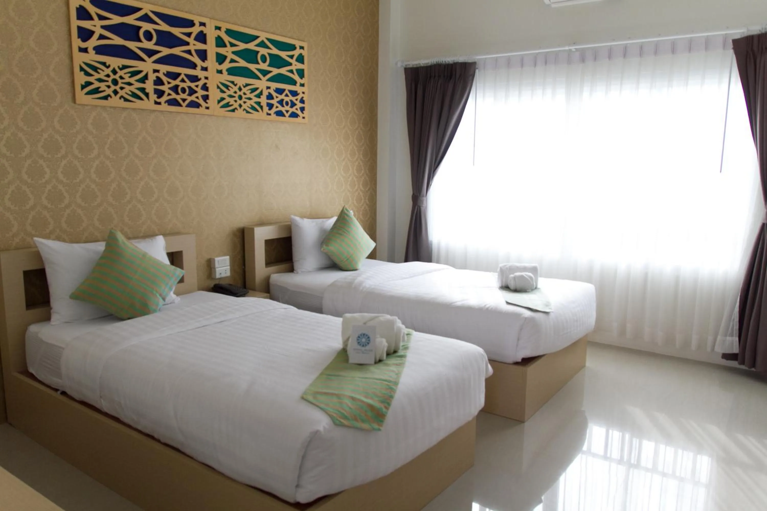 Bedroom in Crystal Nongkhai Hotel