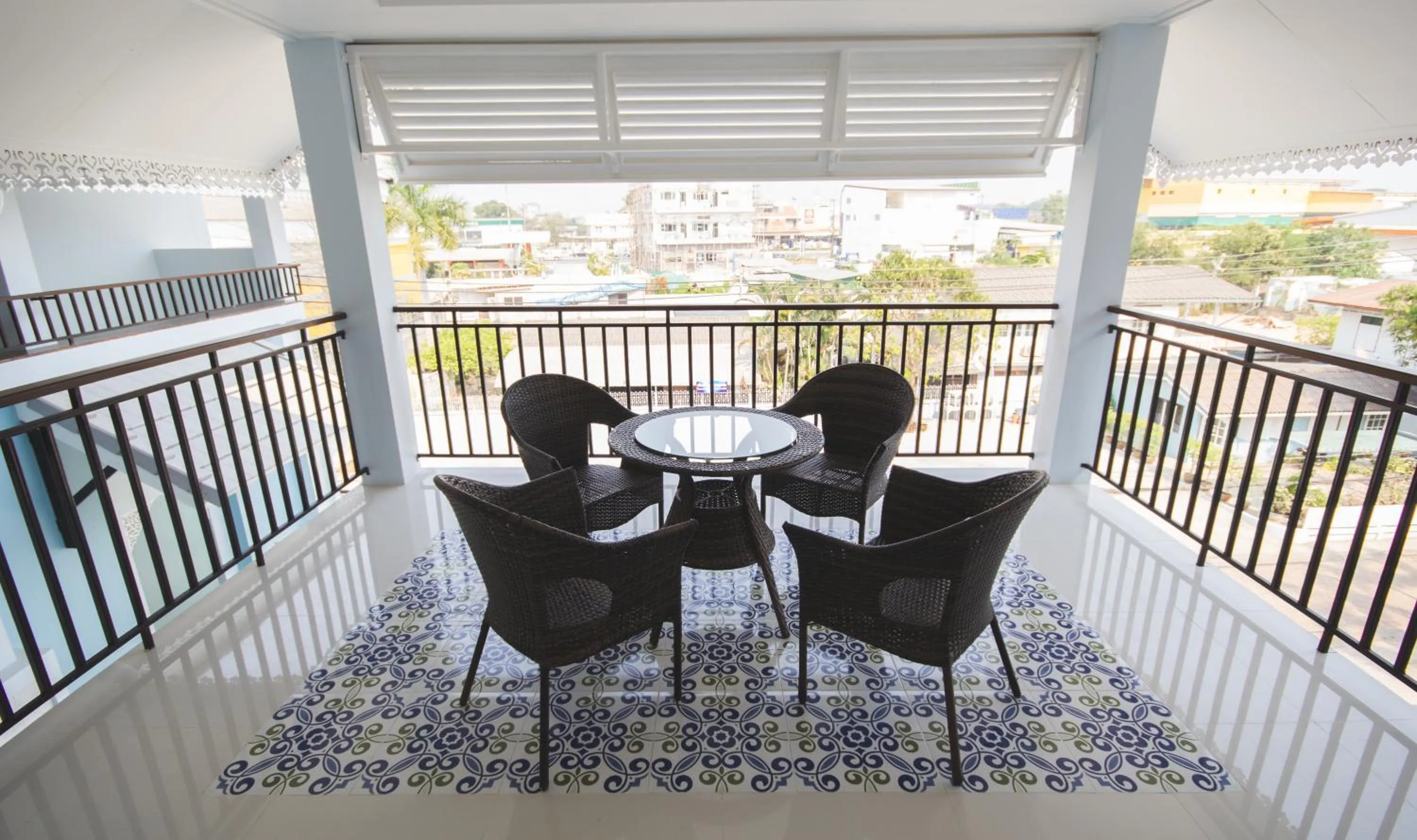 Balcony/Terrace in Crystal Nongkhai Hotel