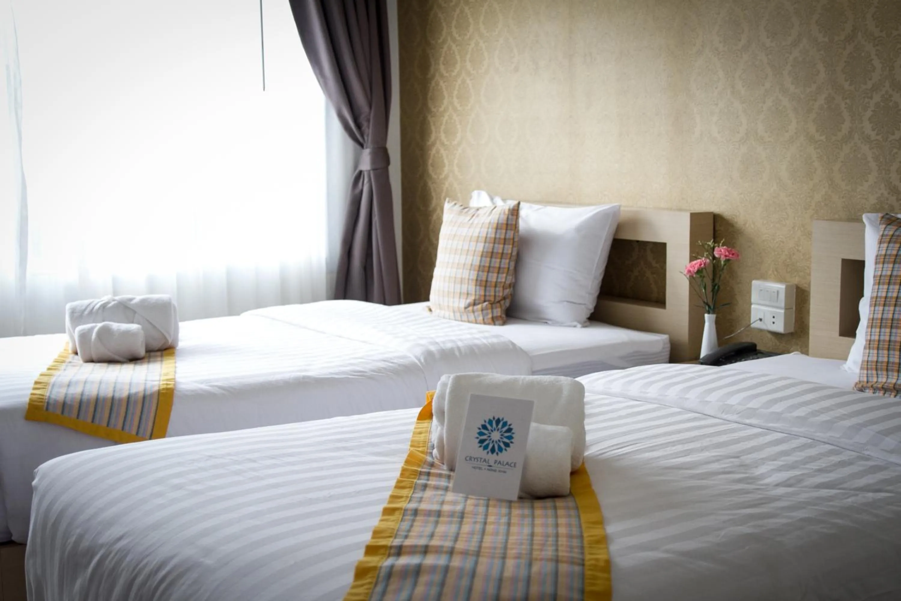 Bedroom in Crystal Nongkhai Hotel