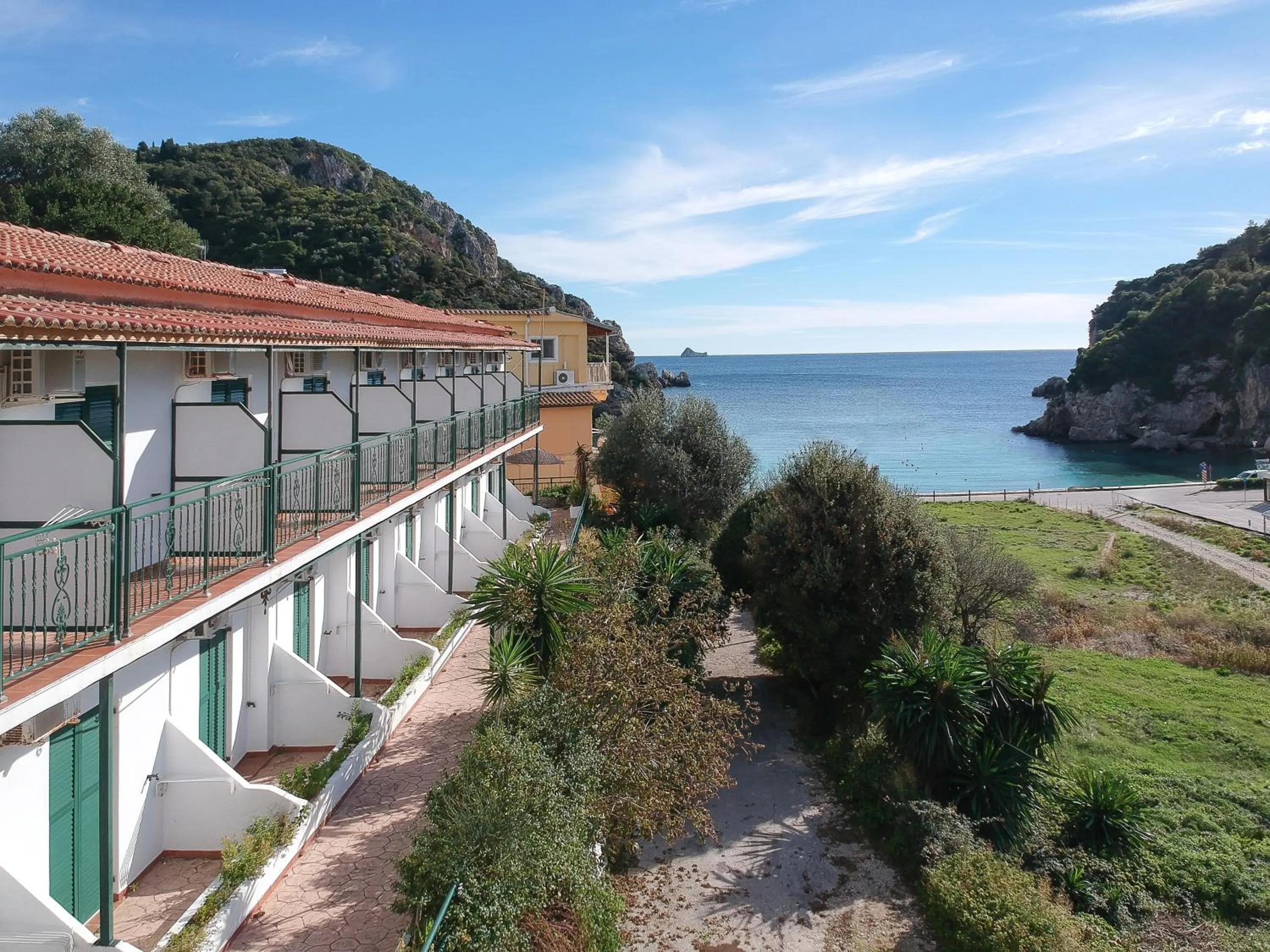 Property building in Hotel Apollon Corfu