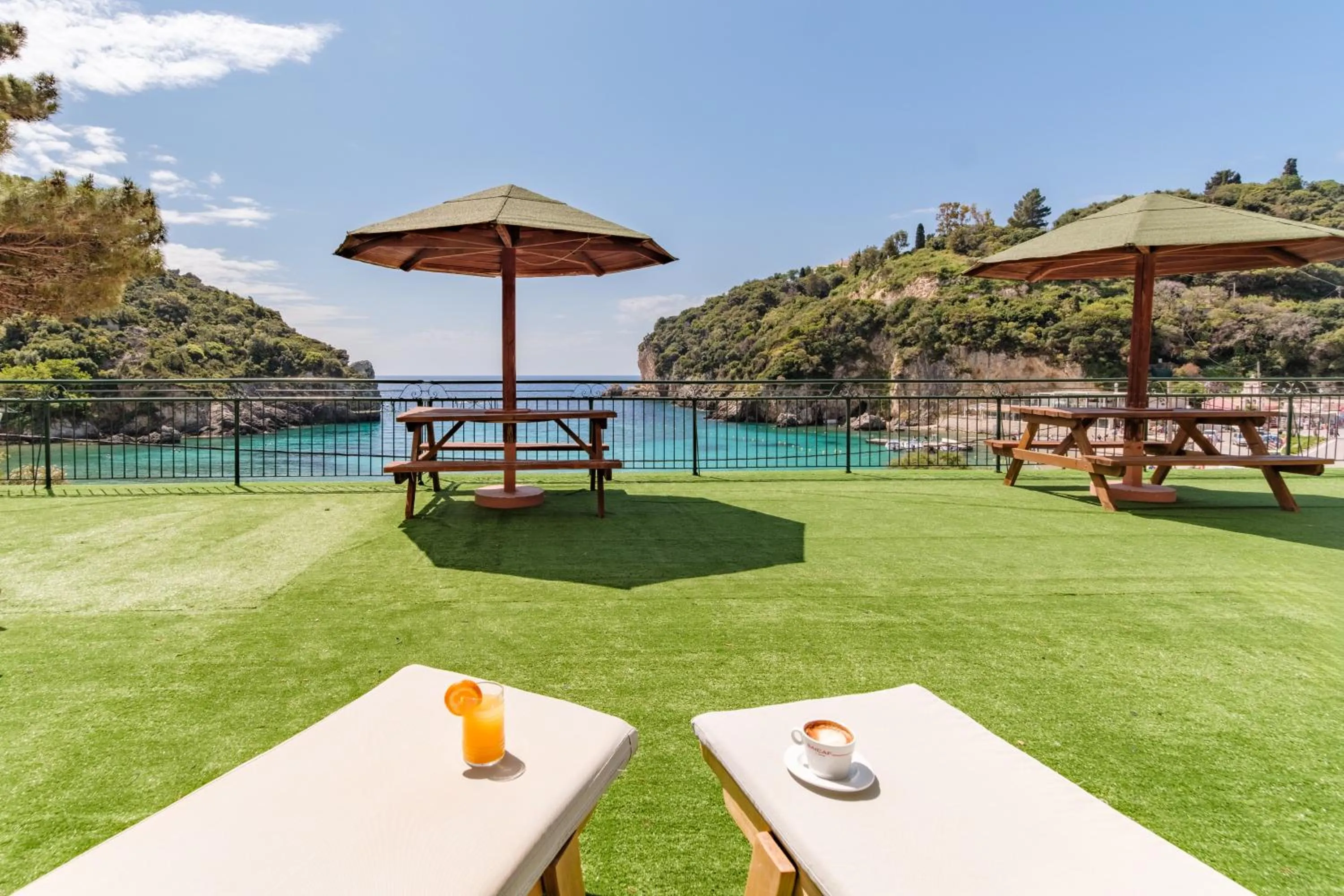 Natural landscape in Hotel Apollon Corfu