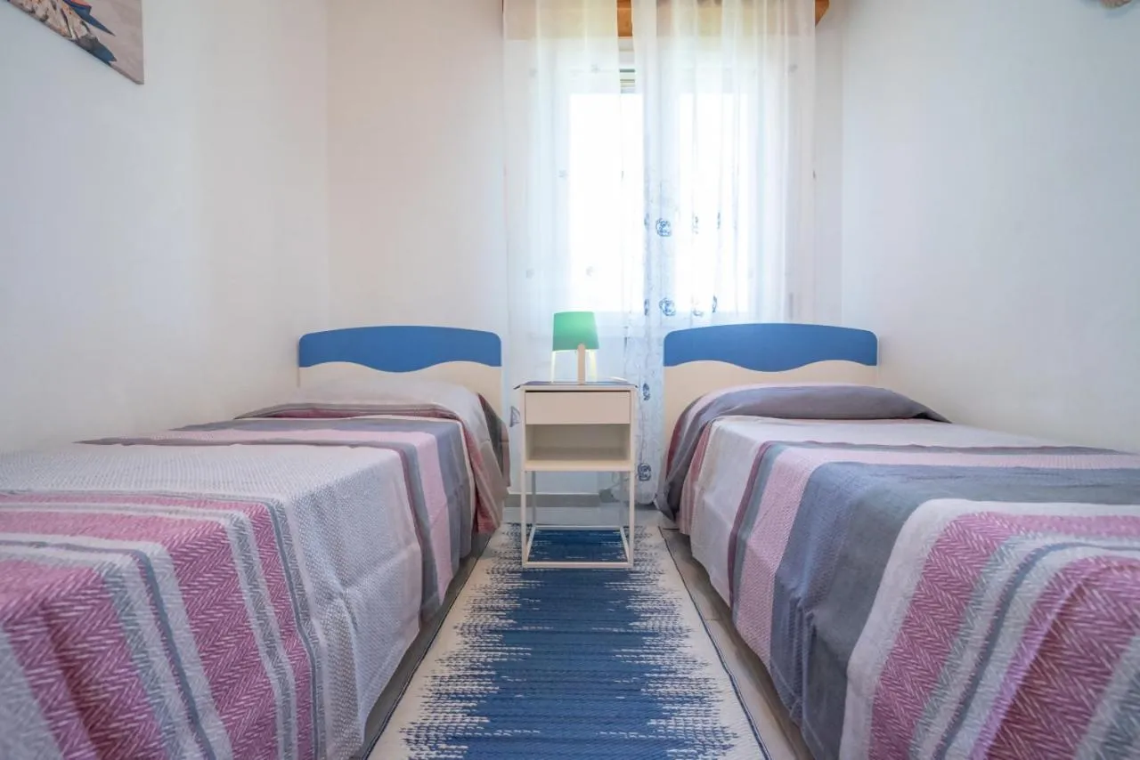 Bedroom, Bed in Azzurro lido adriano vista mare