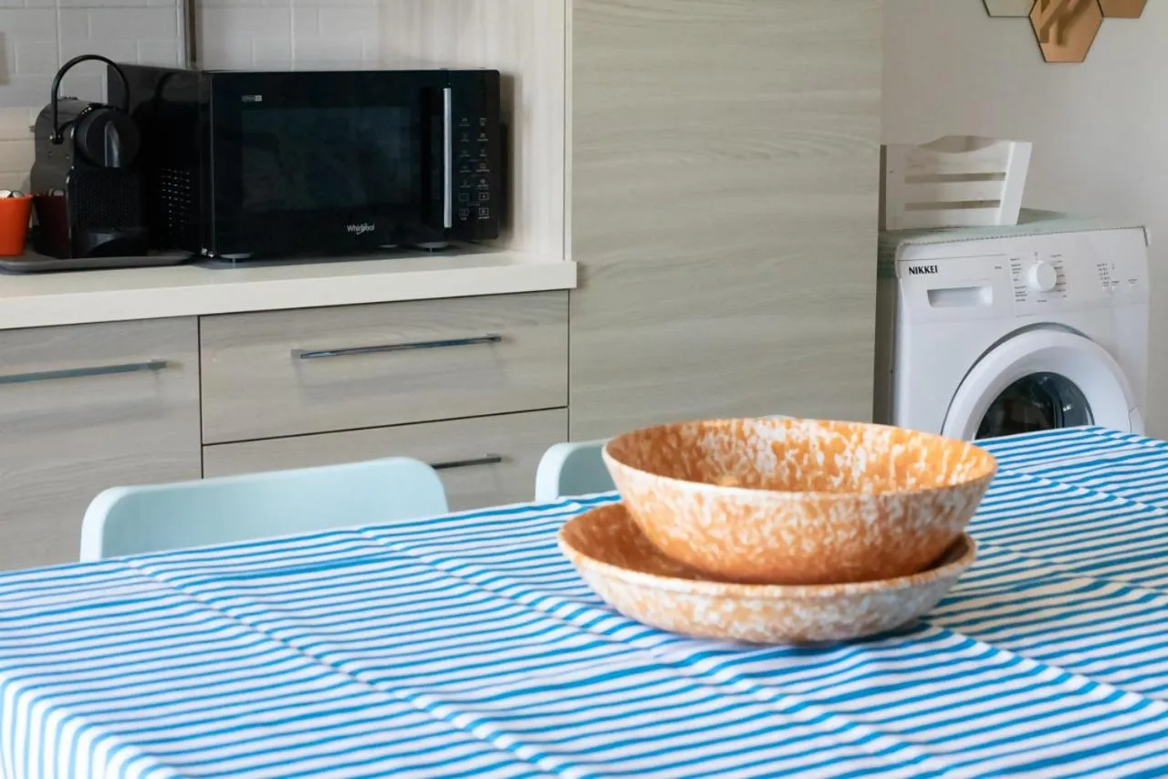 Dining area in Azzurro lido adriano vista mare