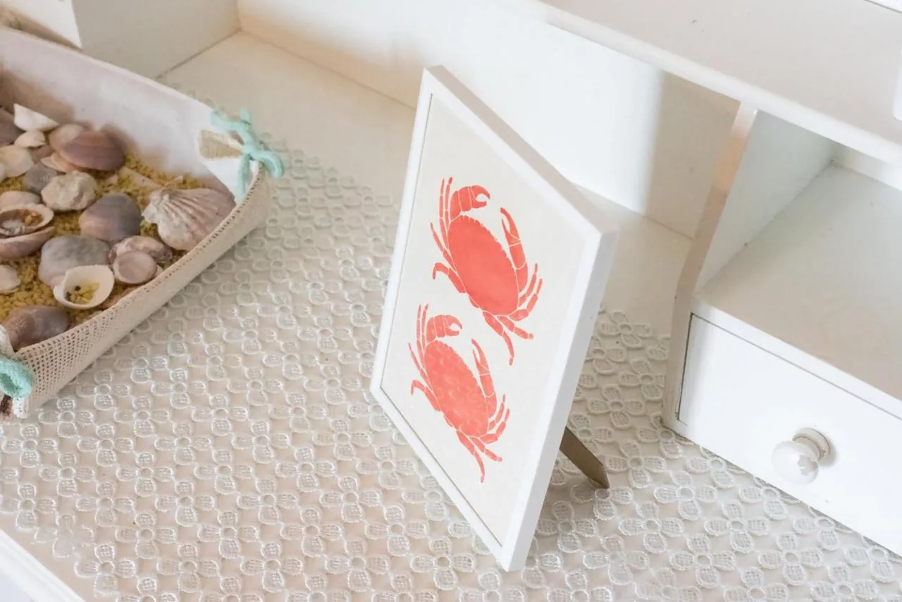 Decorative detail in AZZURRO LIDO ADRIANO VISTA MARE