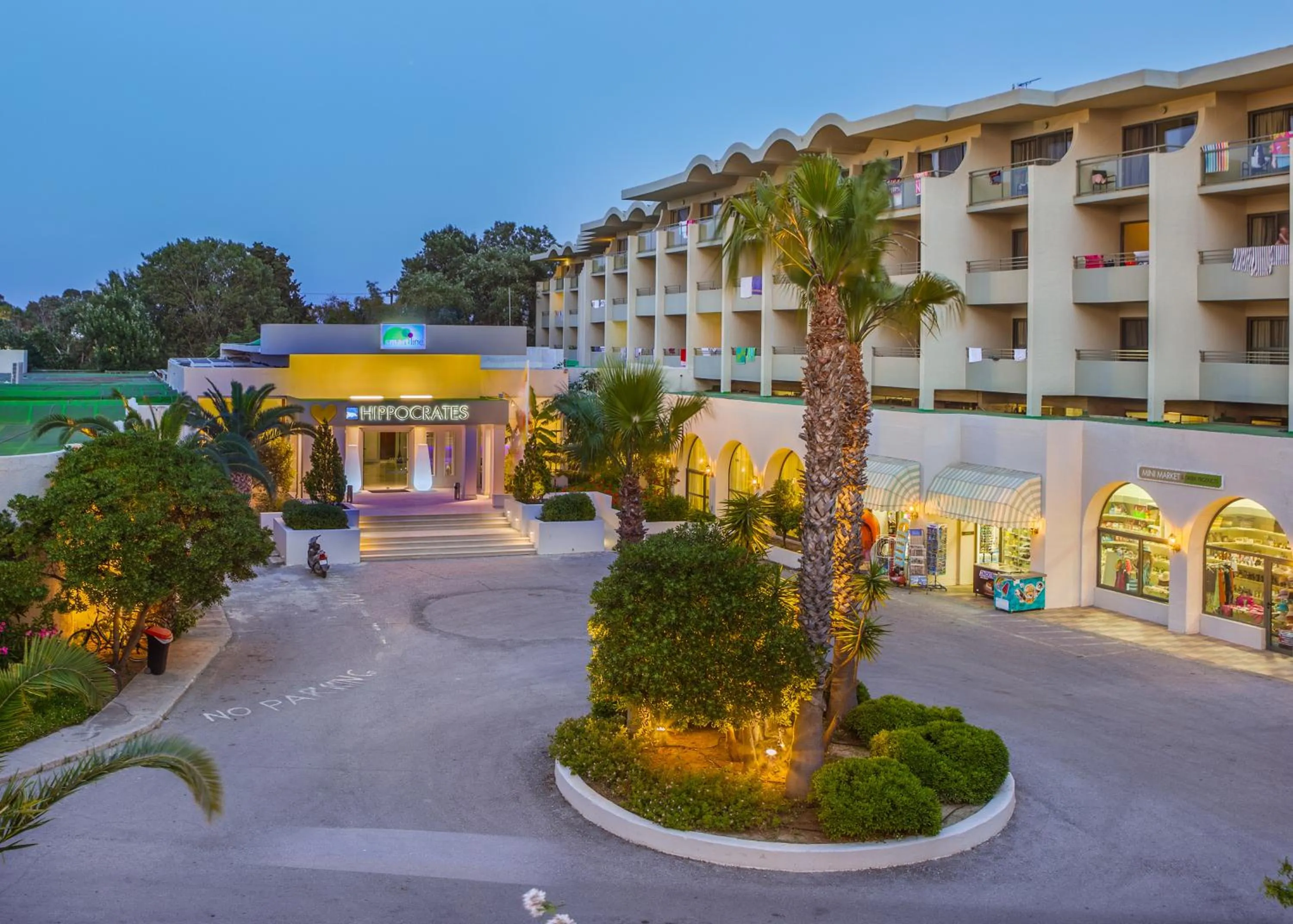 Property building in Kipriotis Hippocrates Hotel