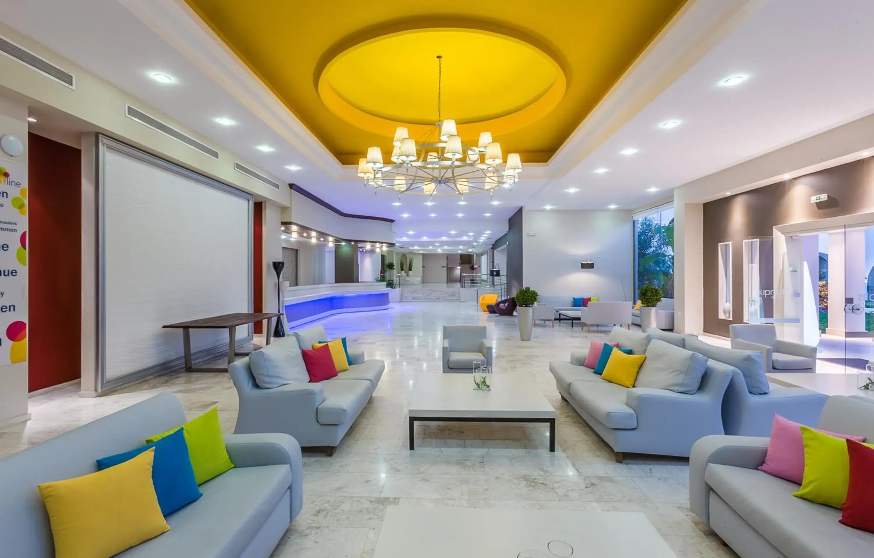 Lobby or reception in Kipriotis Hippocrates Hotel Lobby or reception in Kipriotis Hippocrates Hotel