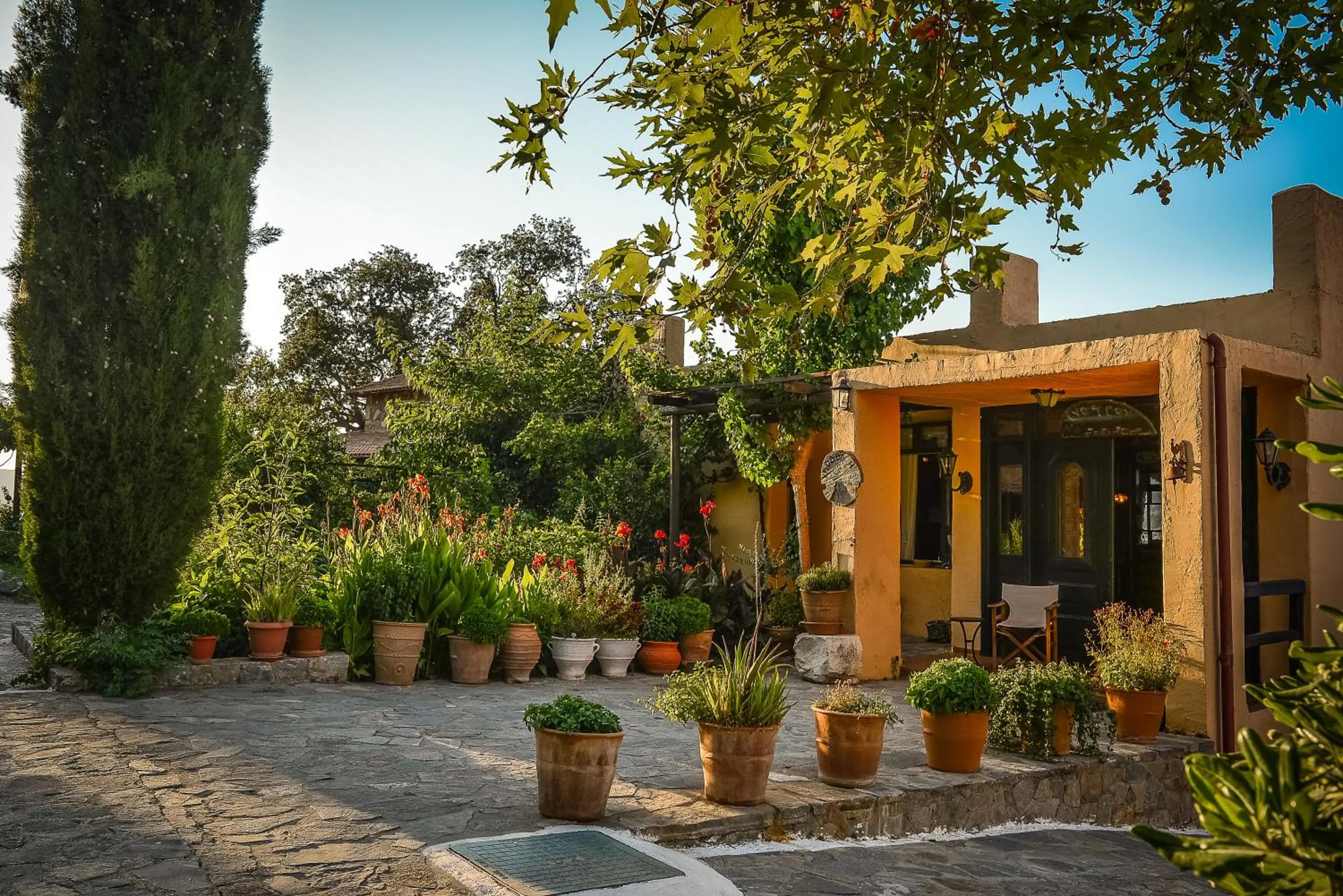 Facade/entrance in Enagron Ecotourism Village