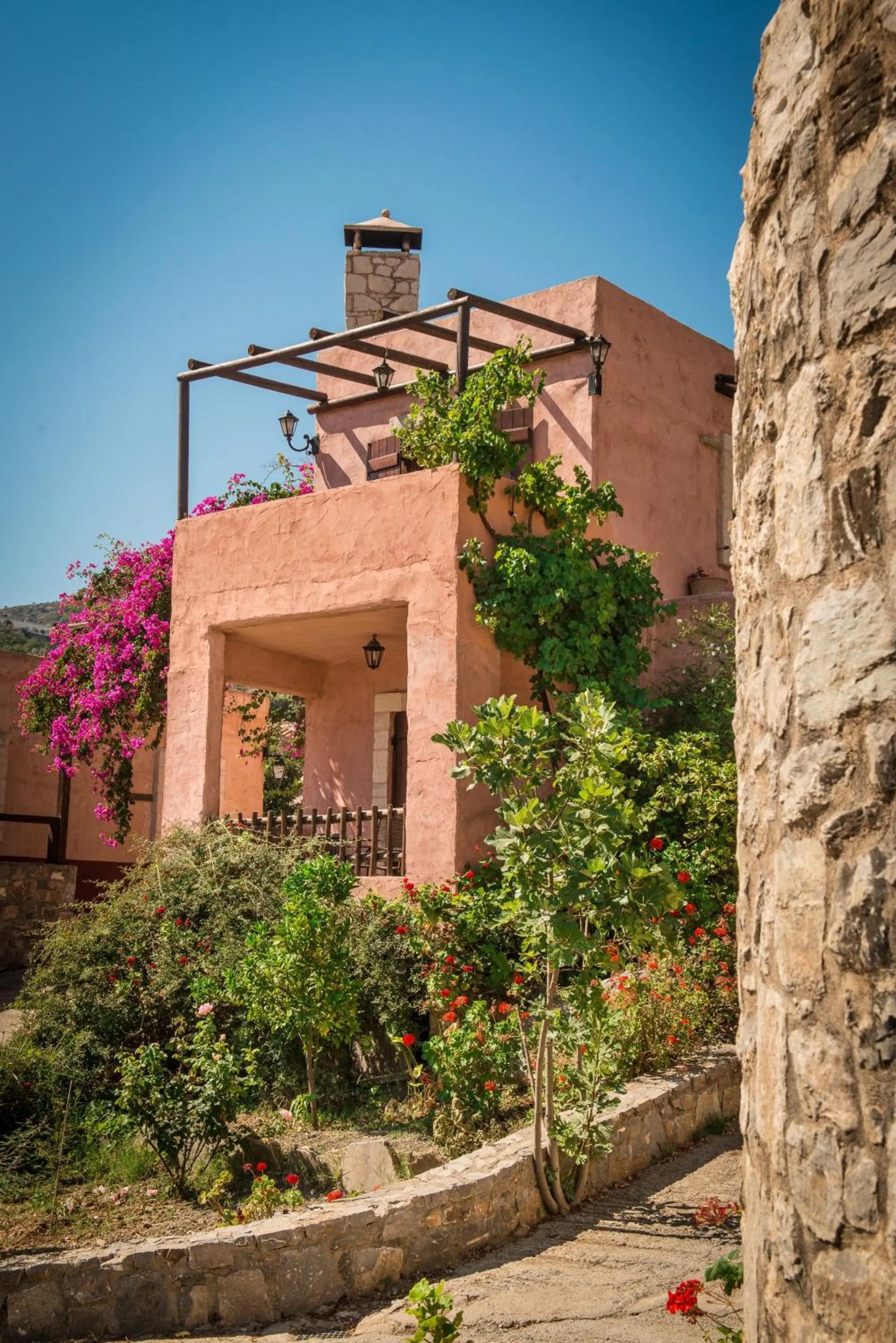 Facade/entrance in Enagron Ecotourism Village
