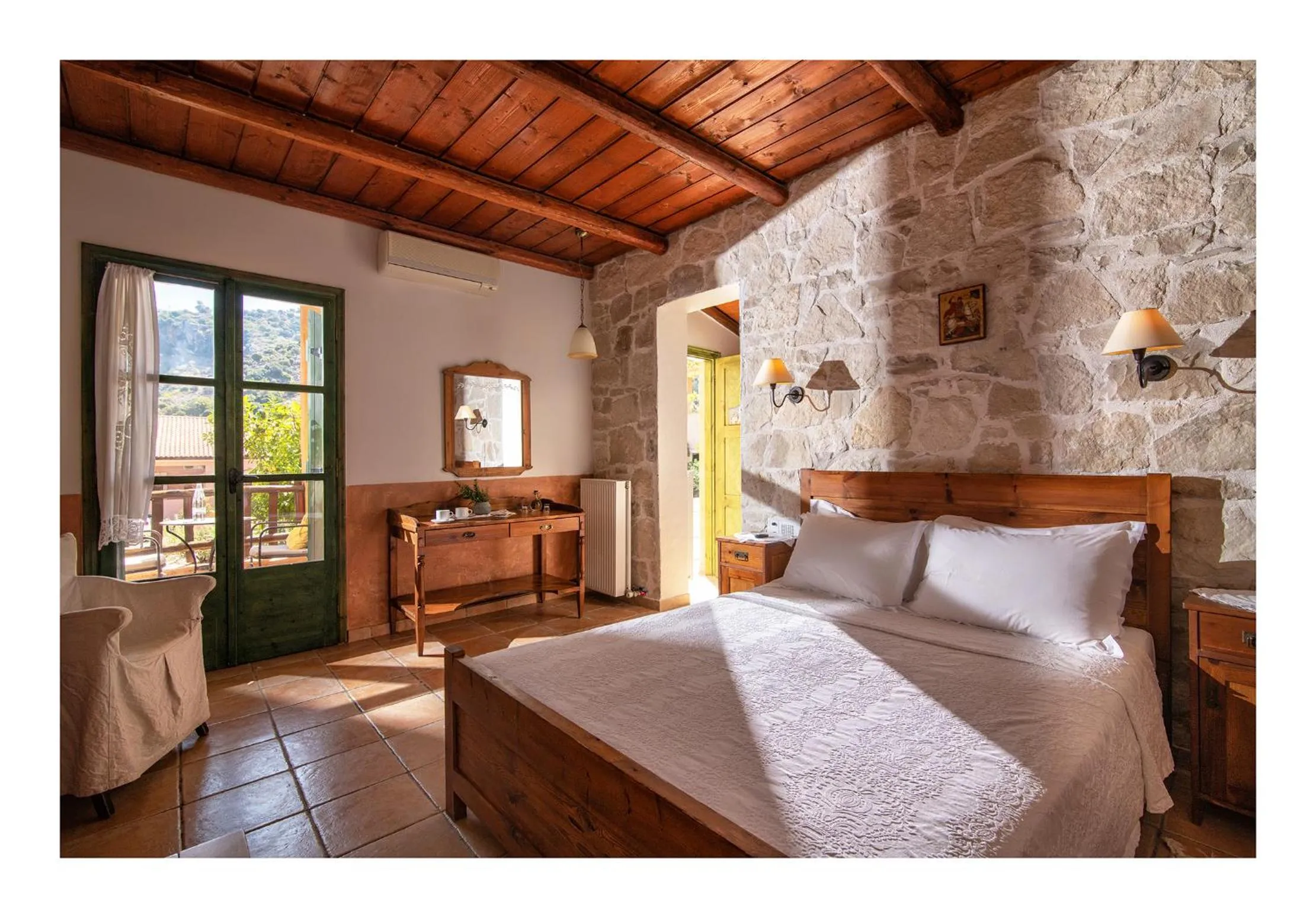 Bed in Enagron Ecotourism Village