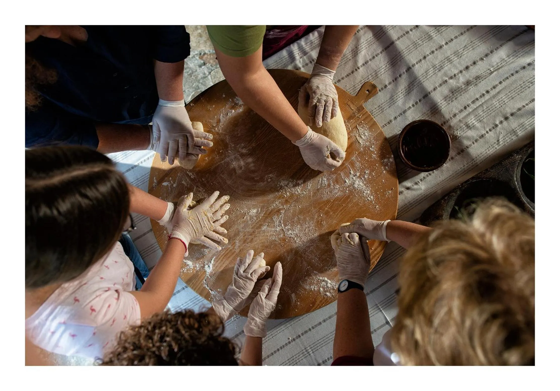 People in Enagron Ecotourism Village
