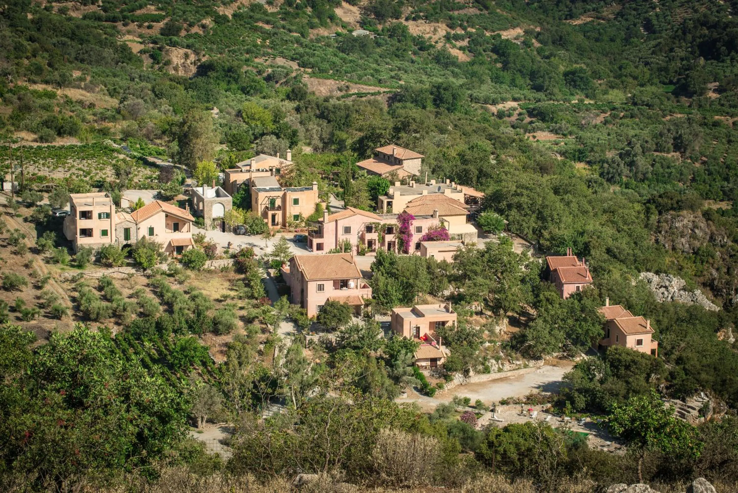 Bird's eye view in Enagron Ecotourism Village