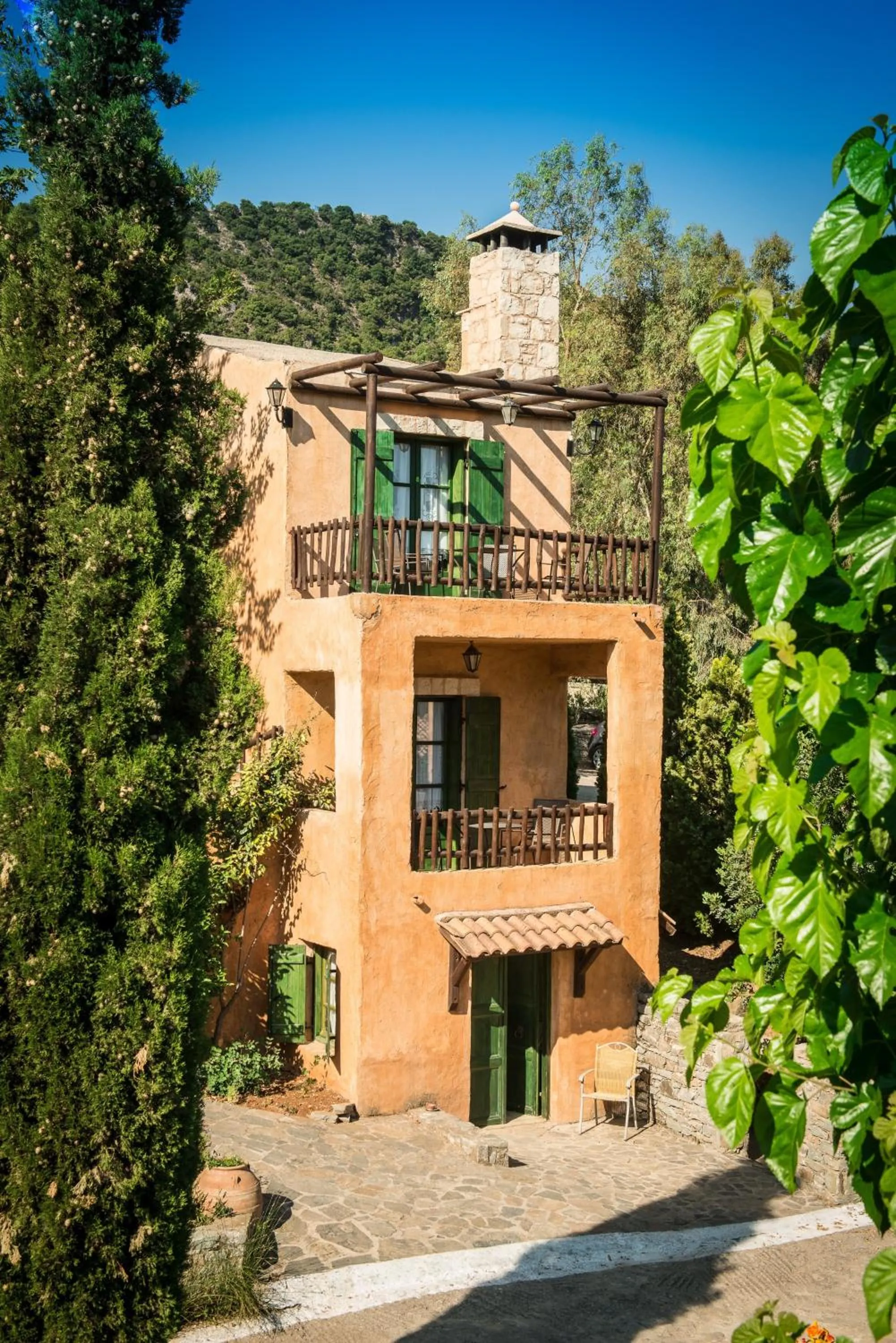 Facade/entrance in Enagron Ecotourism Village
