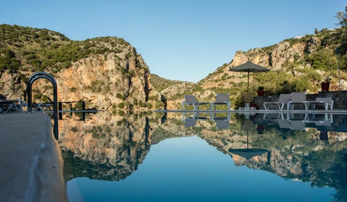 Pool view in Enagron Ecotourism Village