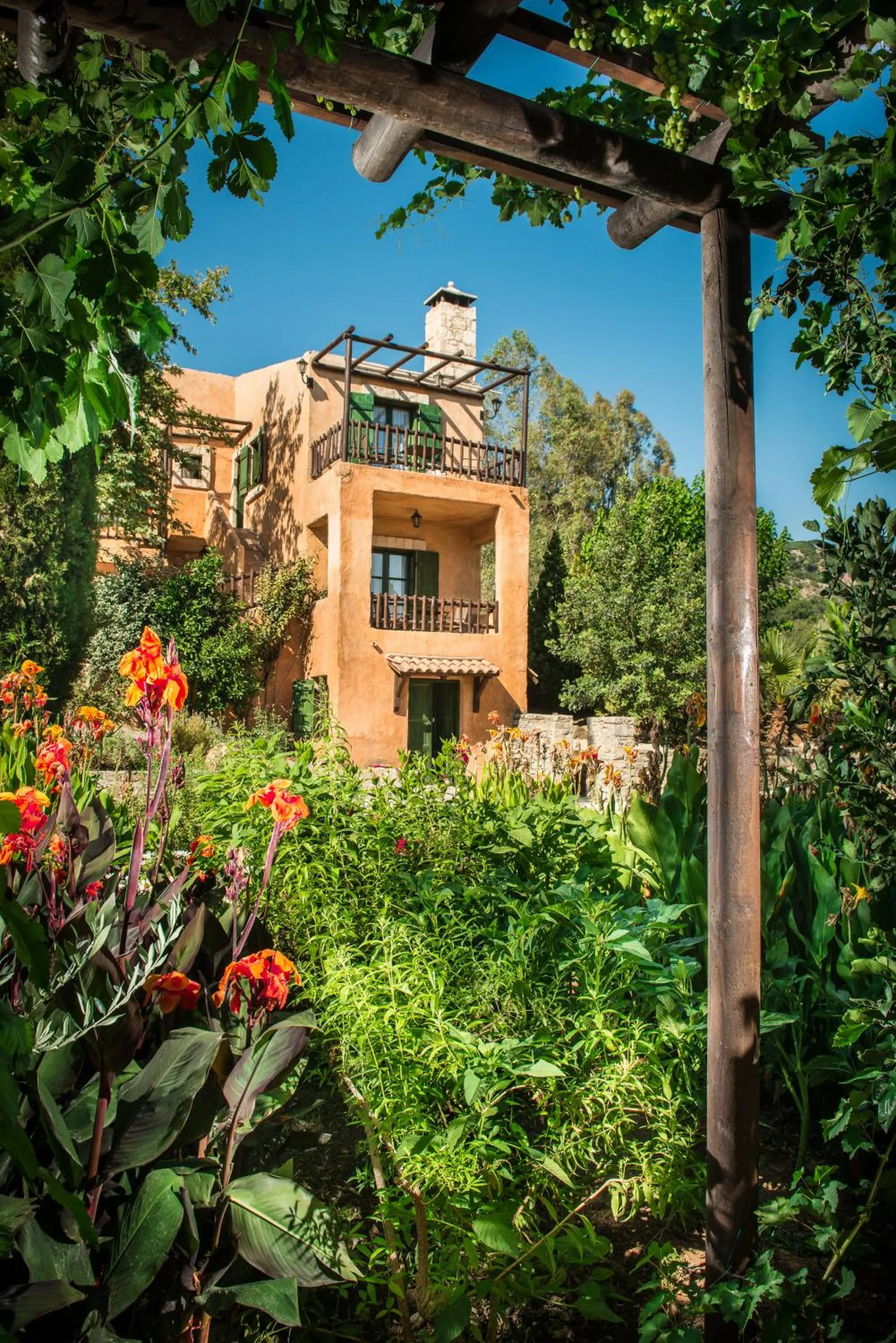 Facade/entrance in Enagron Ecotourism Village