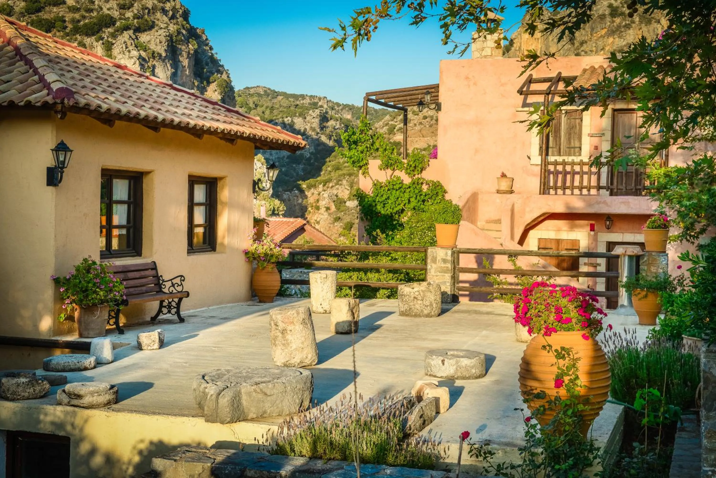 Facade/entrance in Enagron Ecotourism Village