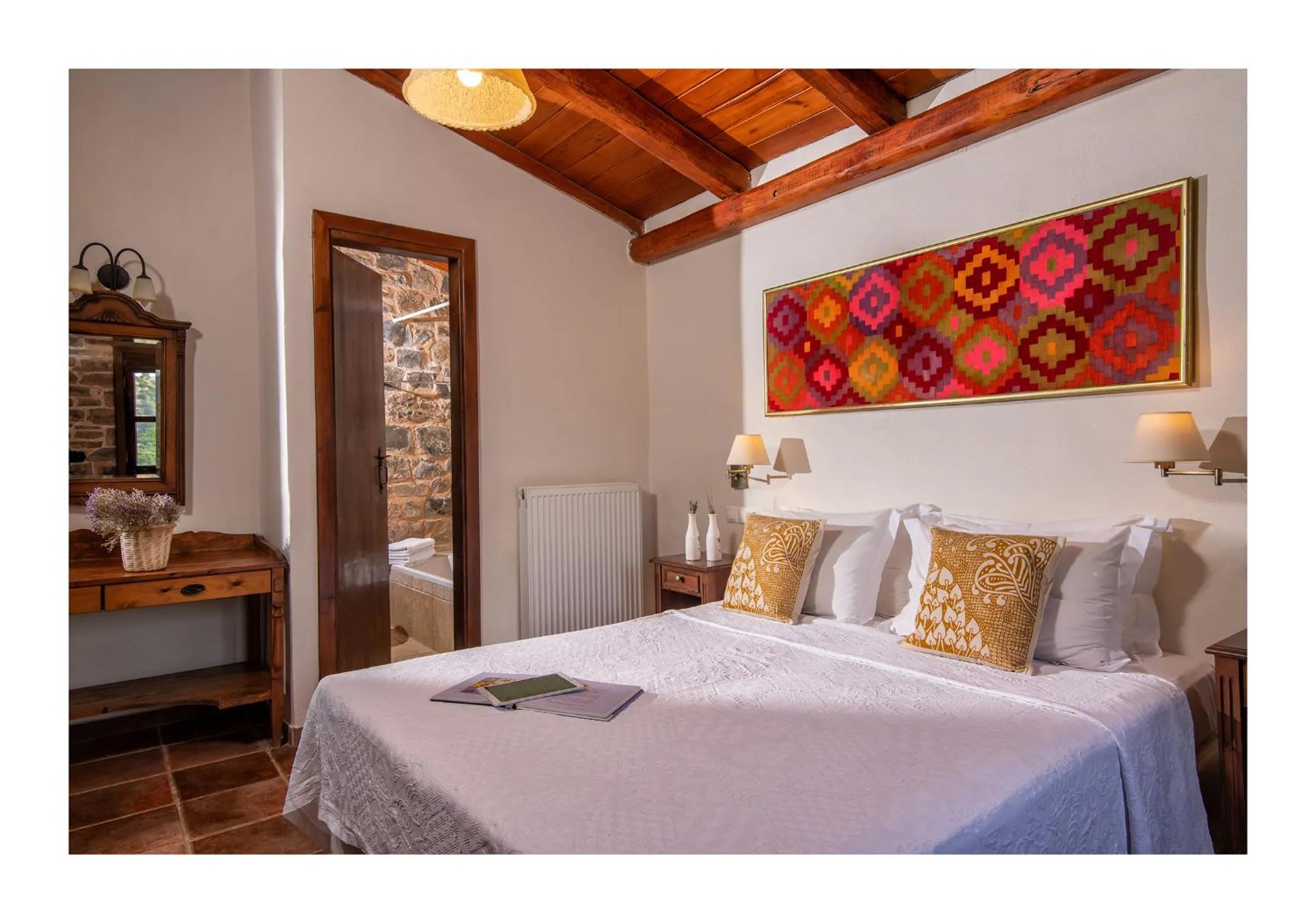 Bed in Enagron Ecotourism Village